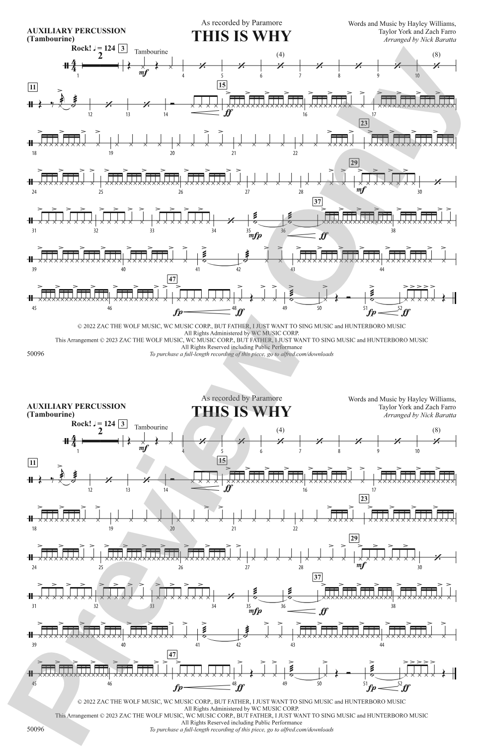 This Is Why: Auxiliary Percussion