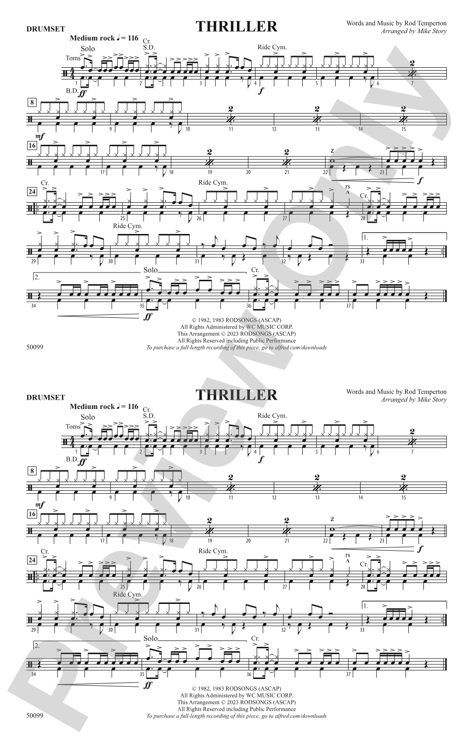 Thriller: Drums