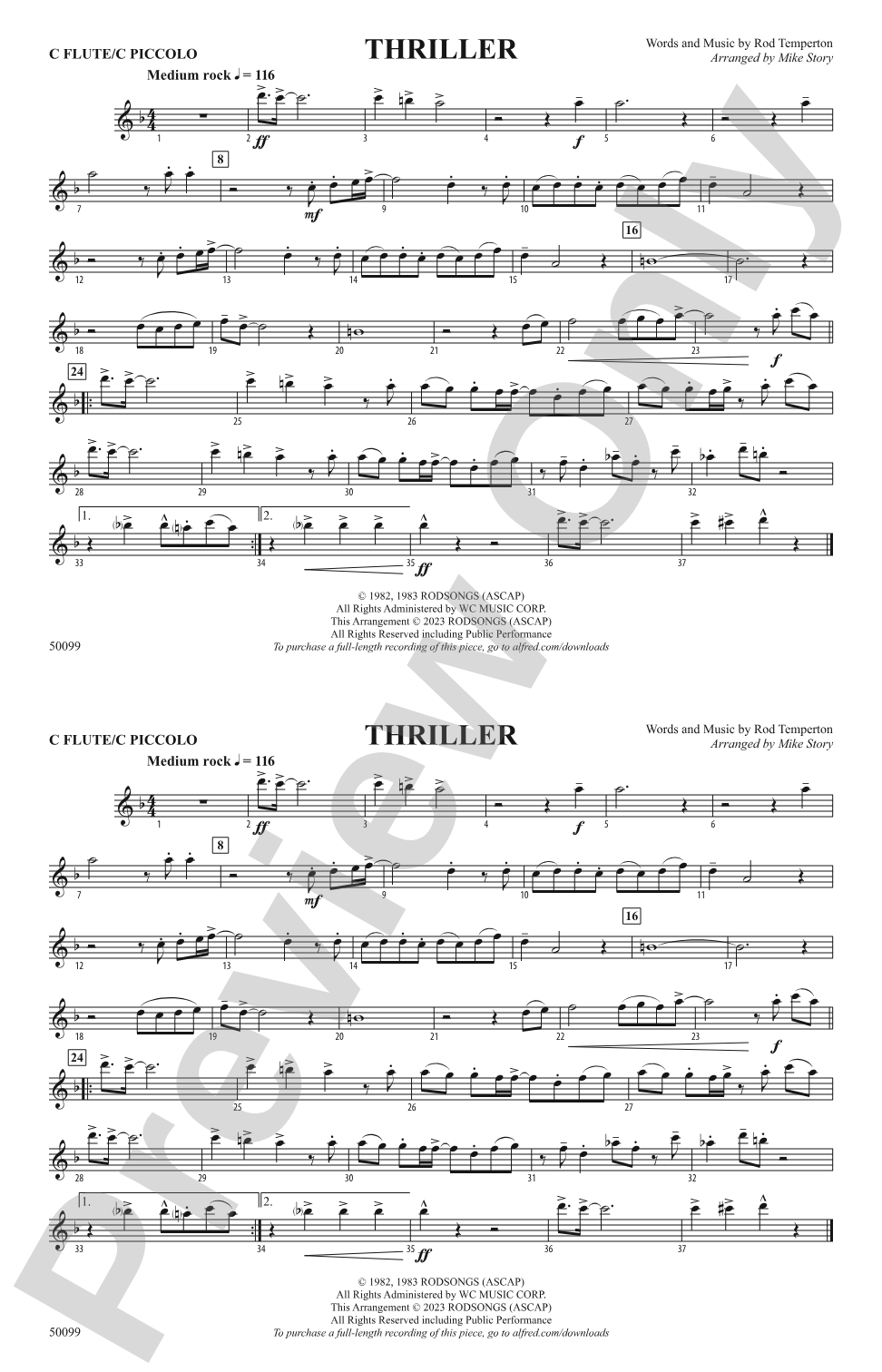 Thriller: Flute