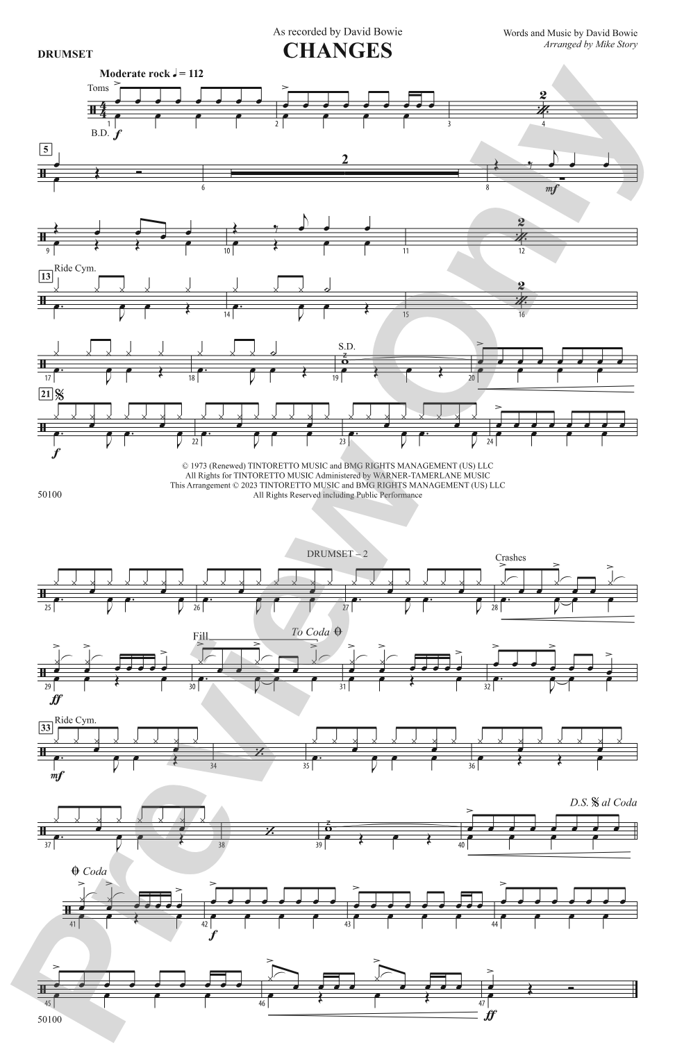 Changes: Drums