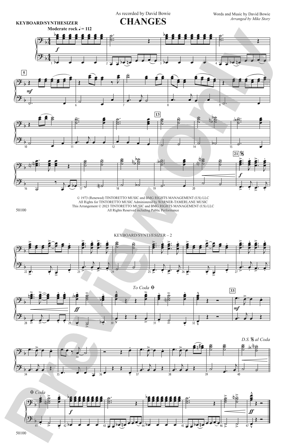 Changes: Piano Accompaniment