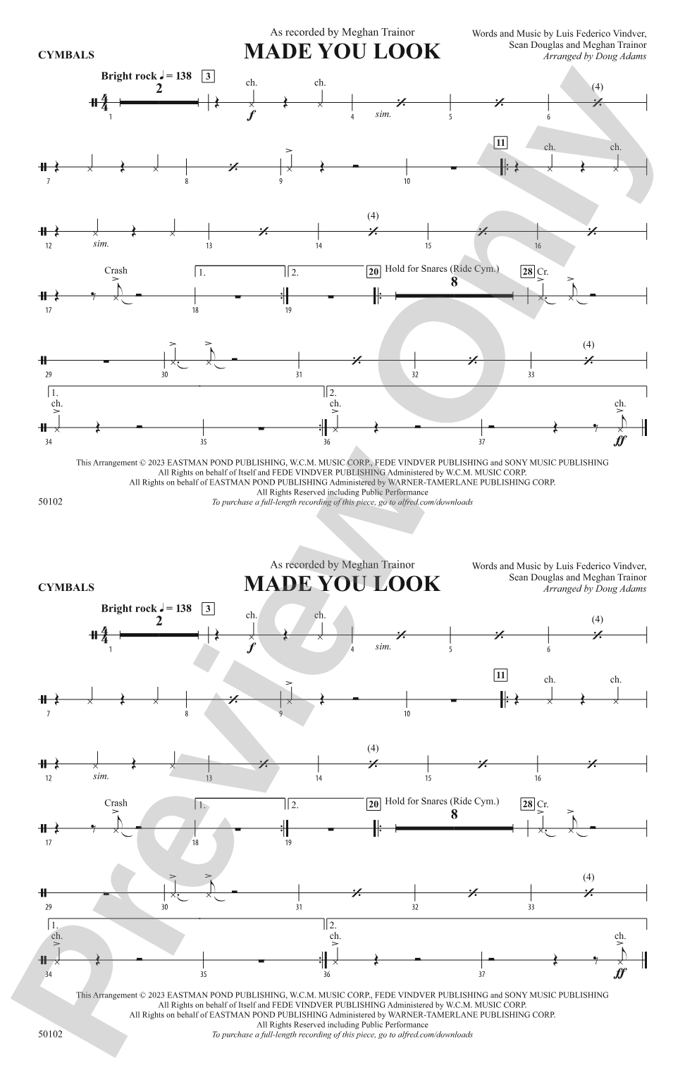 Made You Look: Cymbals