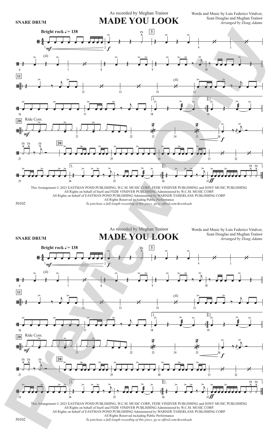 Made You Look: Snare Drum