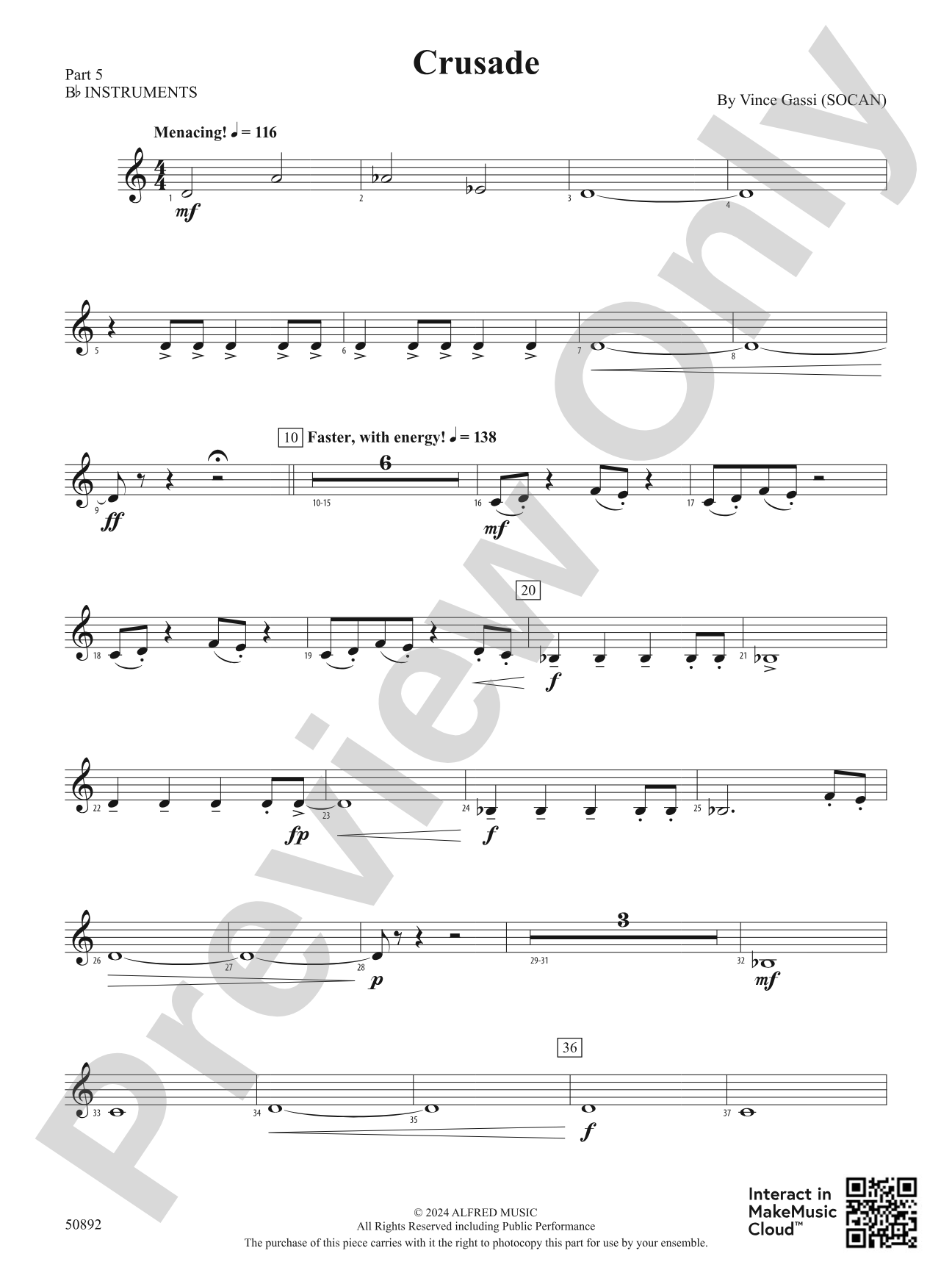 Crusade: Part 5 - B-flat Instruments