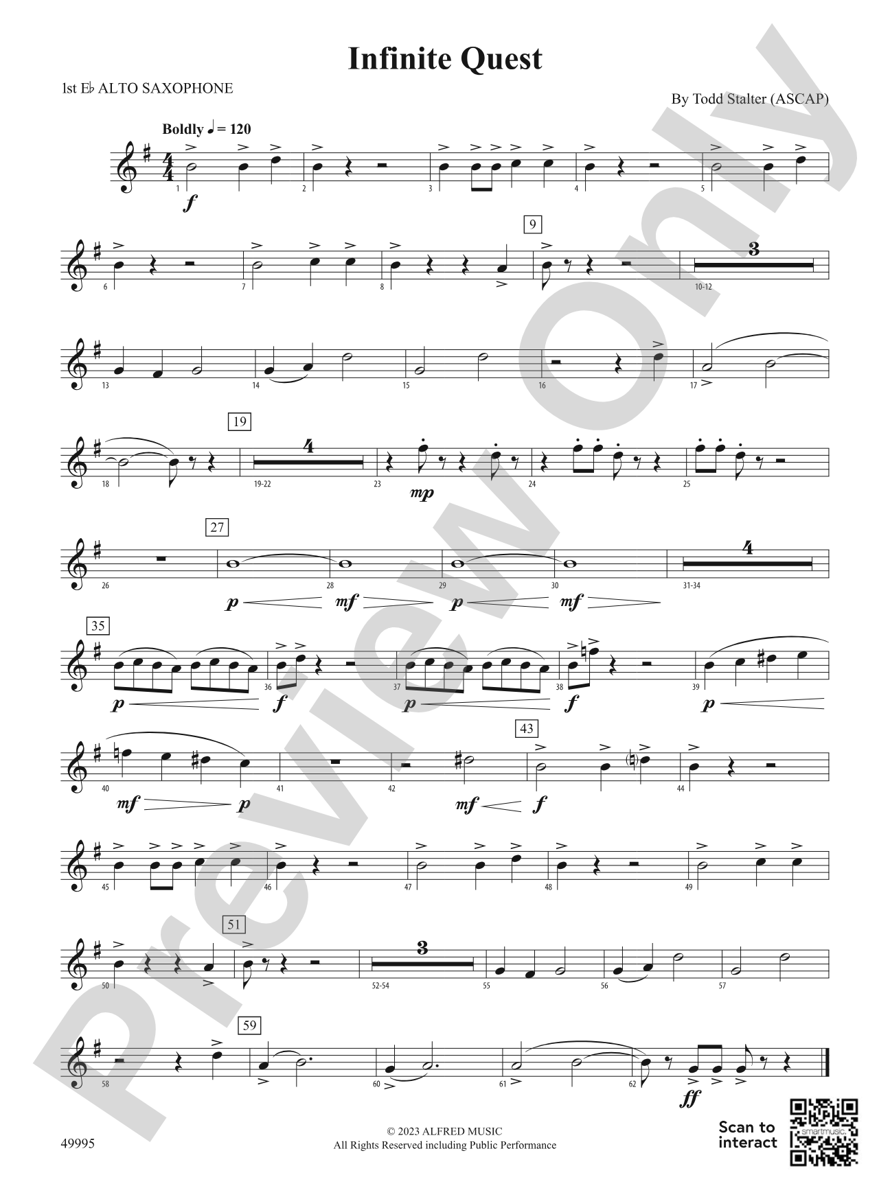 Infinite Quest: E-flat Alto Saxophone
