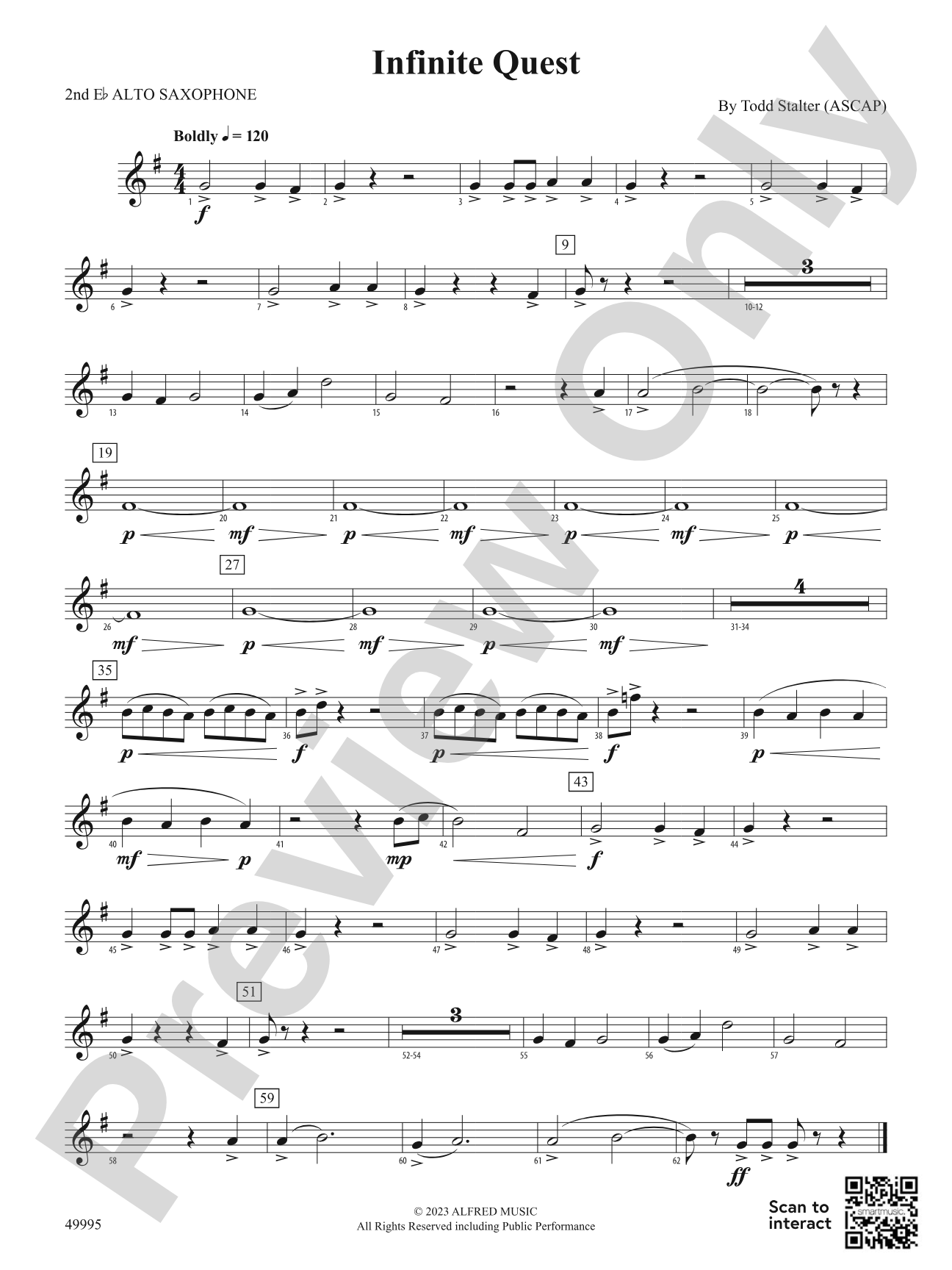 Infinite Quest: 2nd E-flat Alto Saxophone