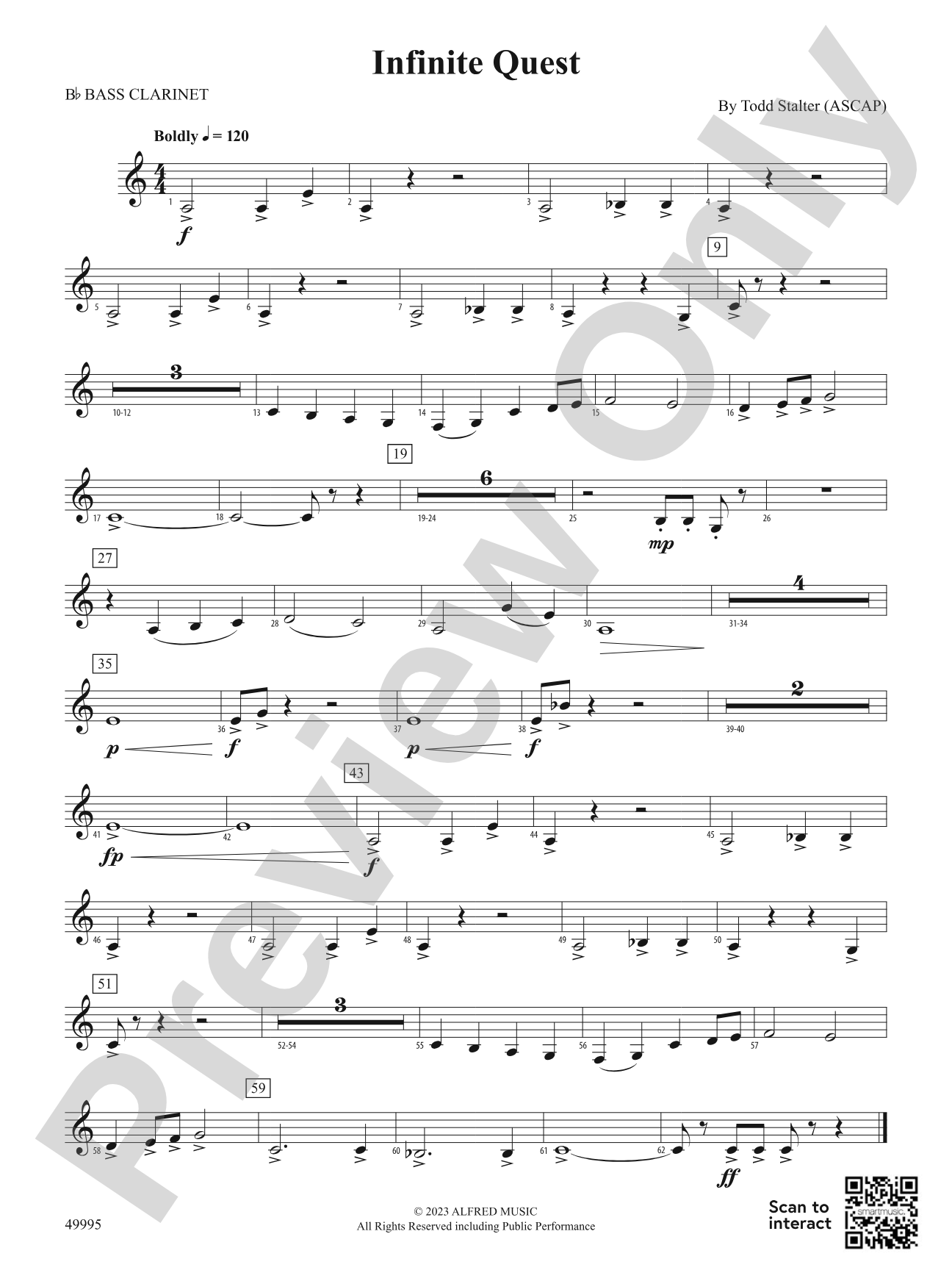 Infinite Quest: B-flat Bass Clarinet