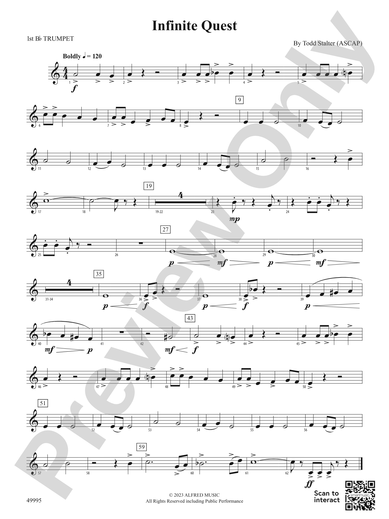 Infinite Quest: 1st B-flat Trumpet