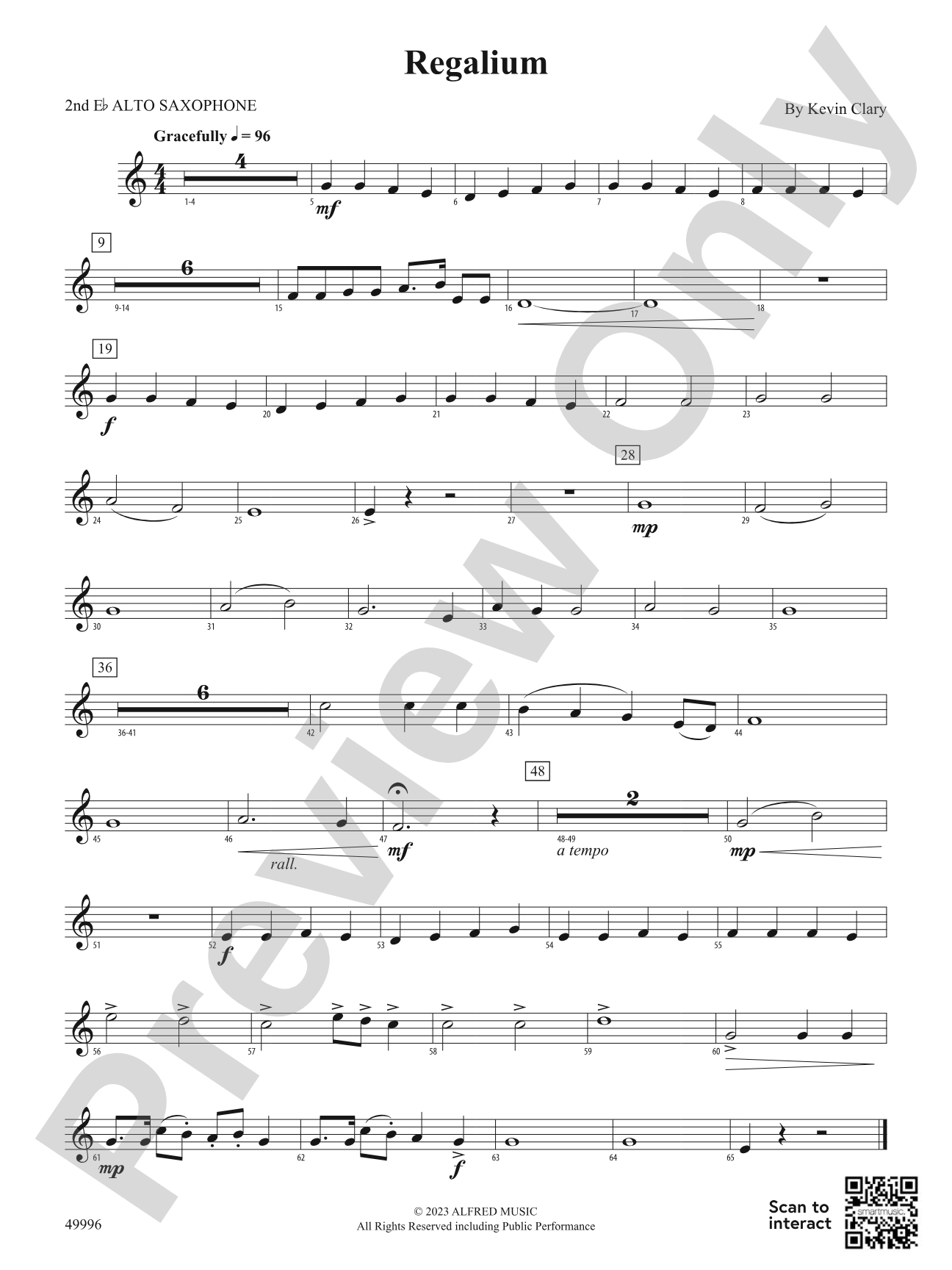 Regalium: 2nd E-flat Alto Saxophone