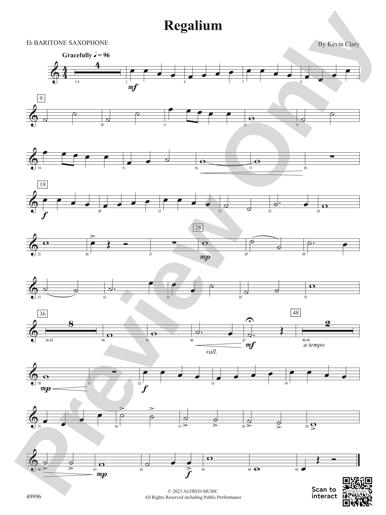 Regalium: E-flat Baritone Saxophone