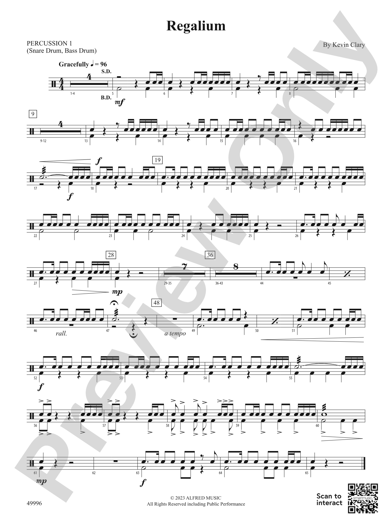 Regalium: 1st Percussion