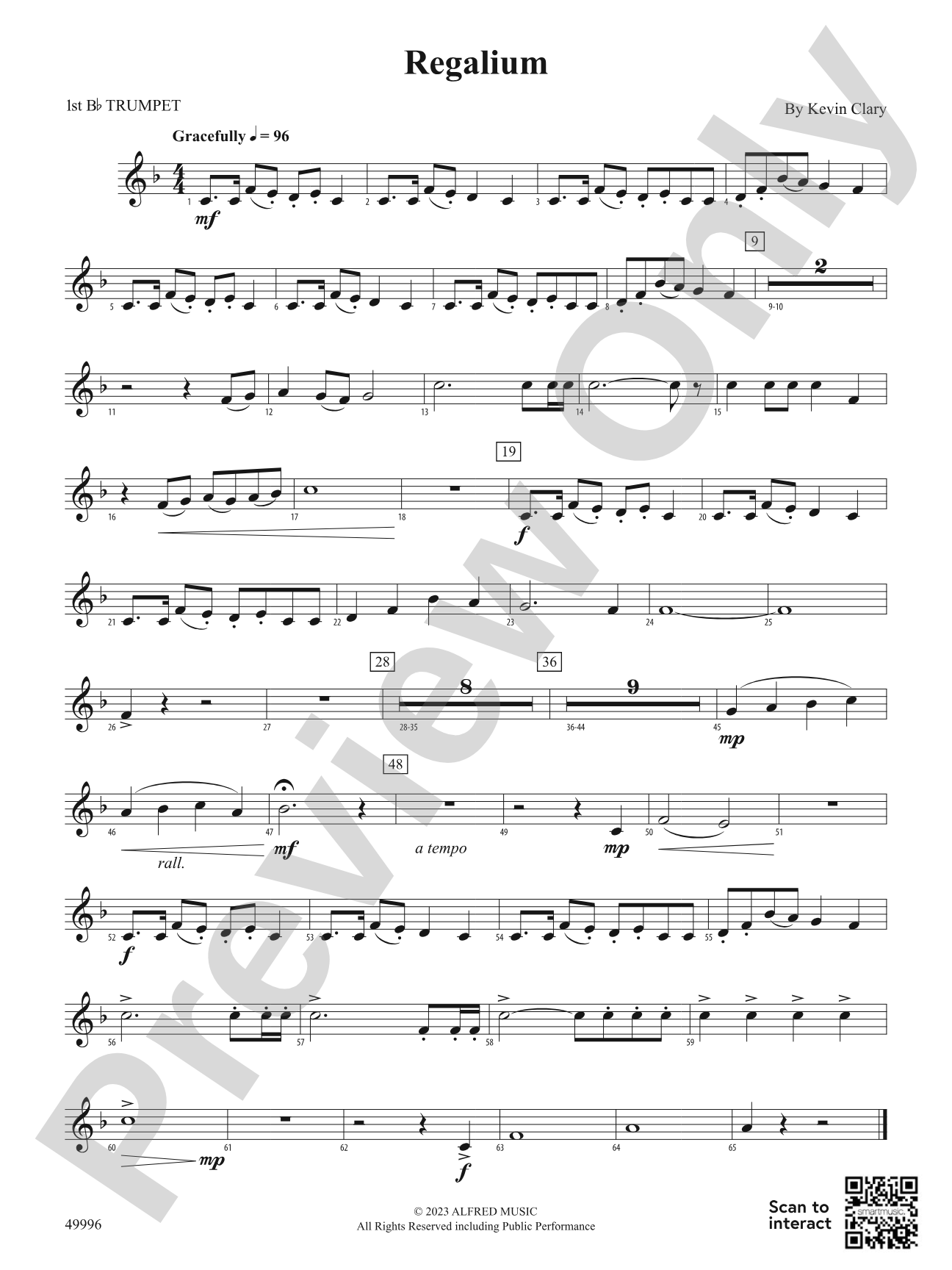 Regalium: 1st B-flat Trumpet