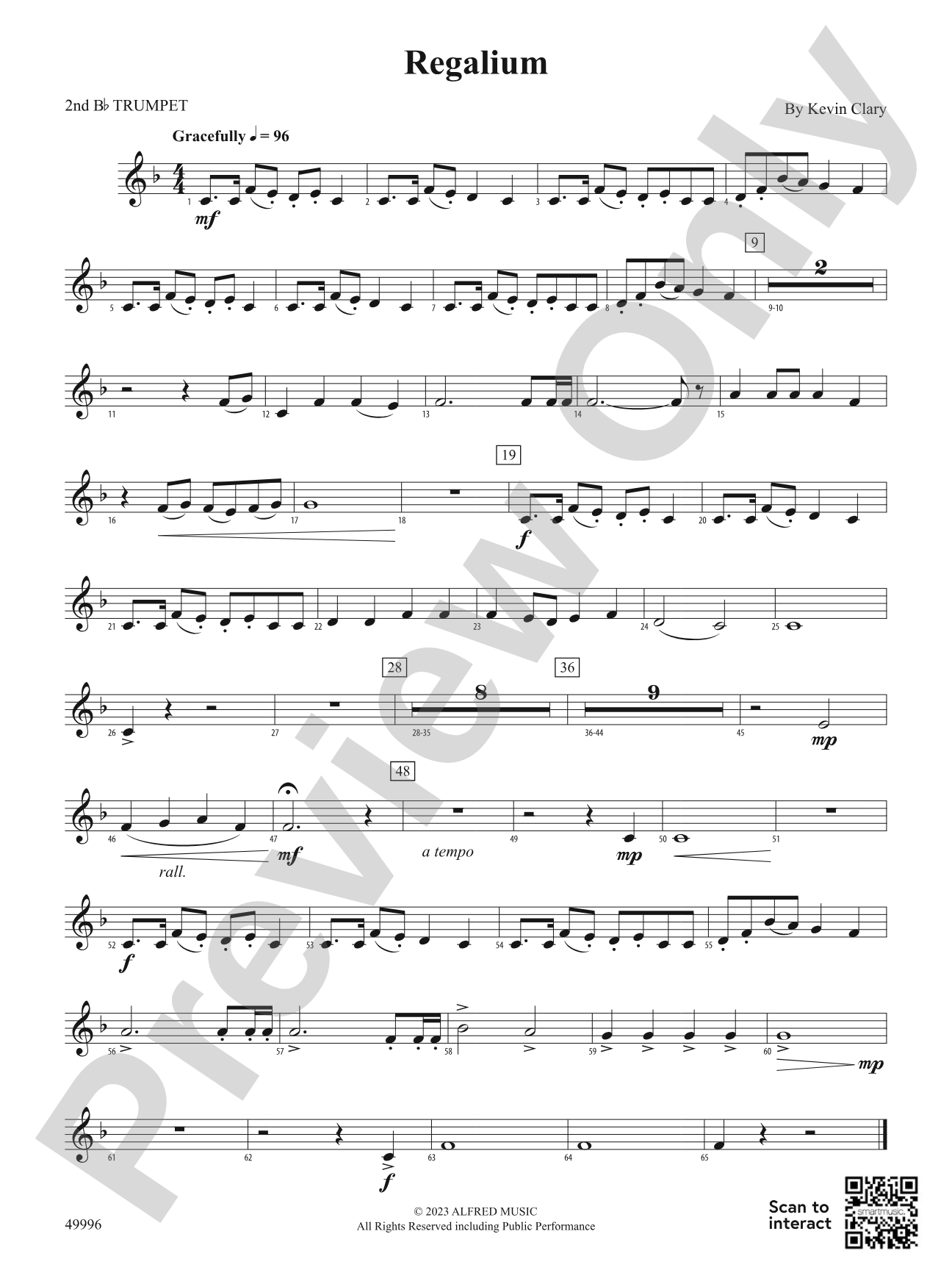 Regalium: 2nd B-flat Trumpet