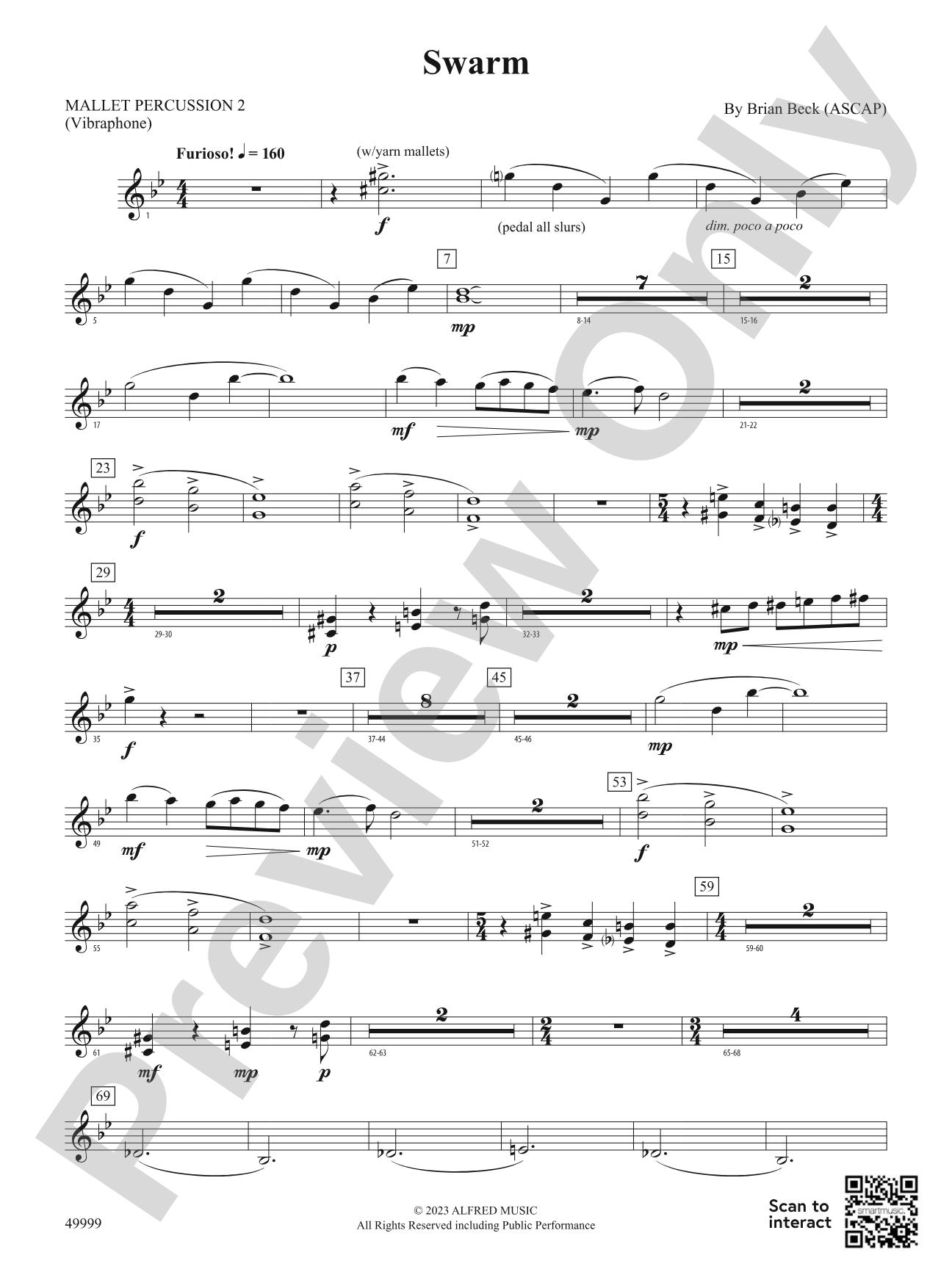 Swarm: 2nd Mallet Percussion