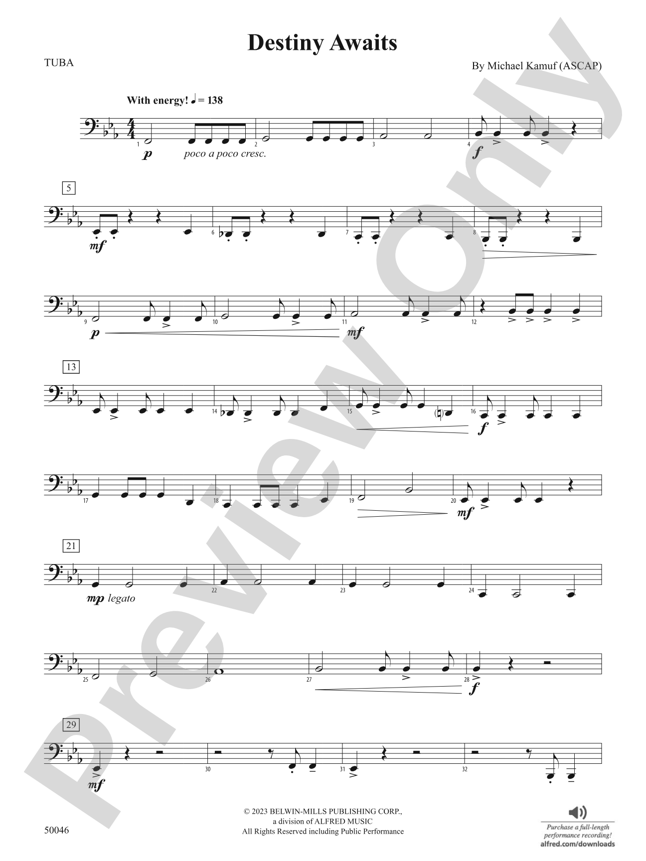 Destiny Awaits: Tuba