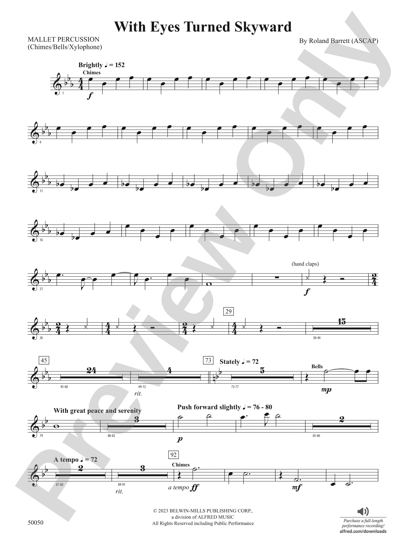 With Eyes Turned Skyward: Mallets
