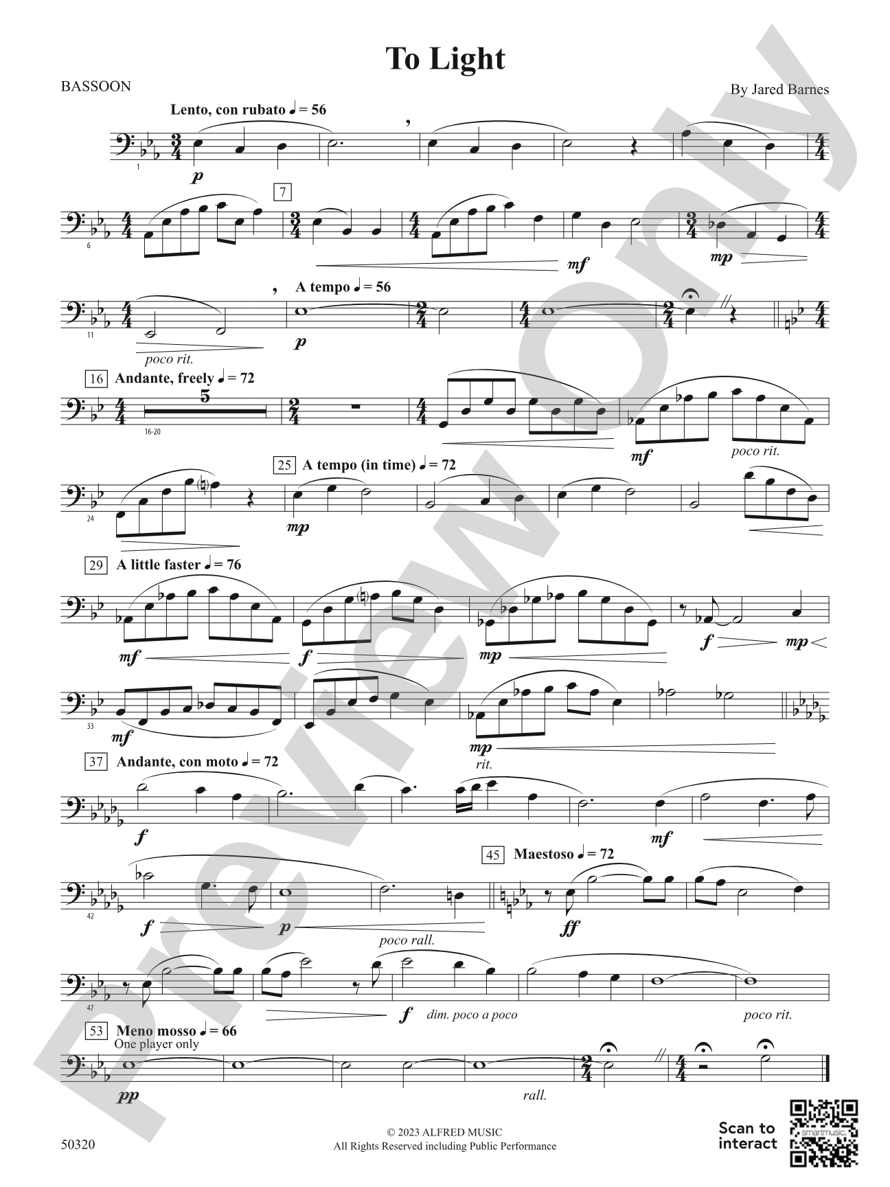 To Light: Bassoon