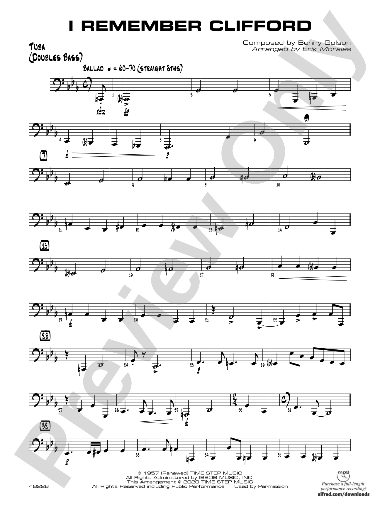 I Remember Clifford: Tuba