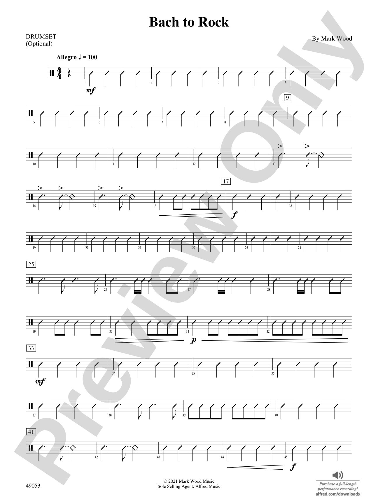 Bach to Rock: Drums