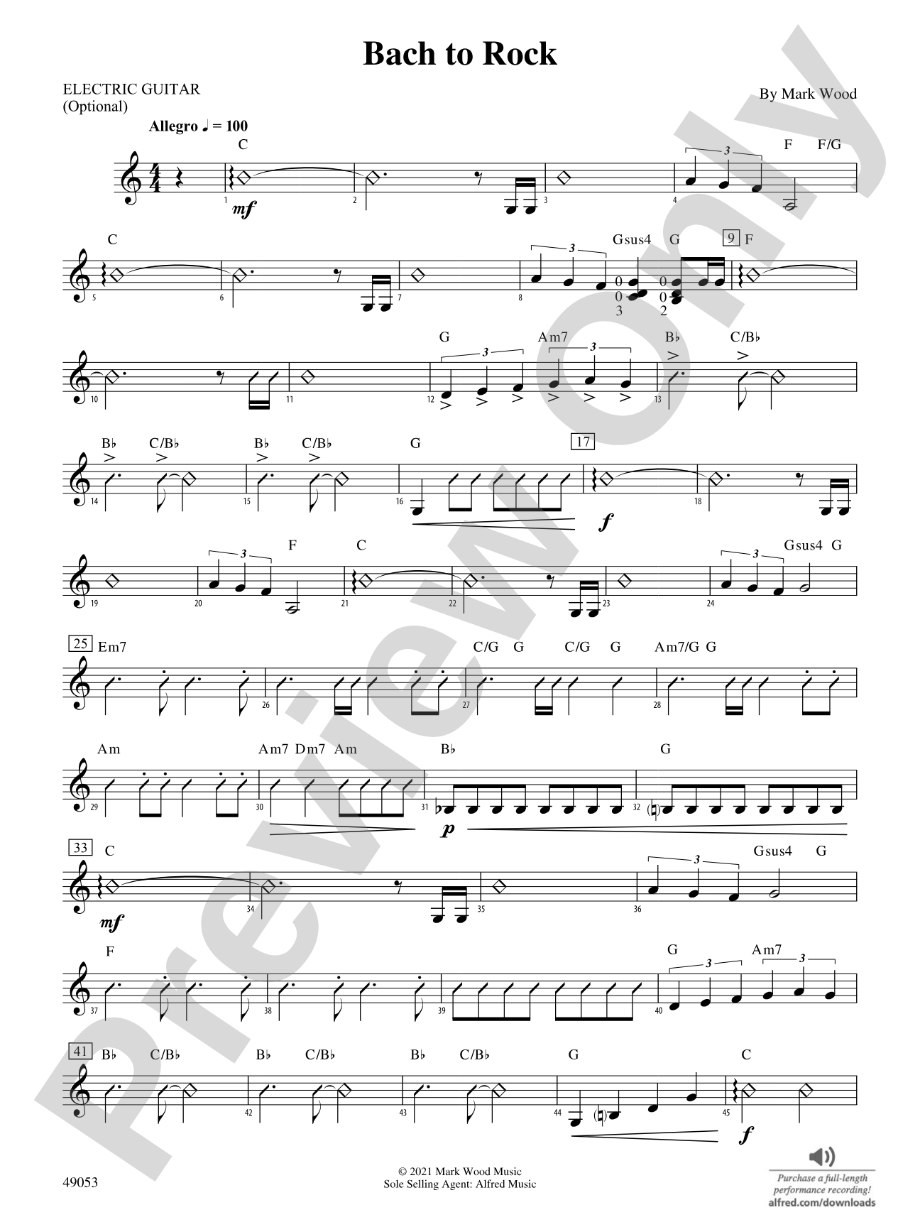 Bach to Rock: Guitar