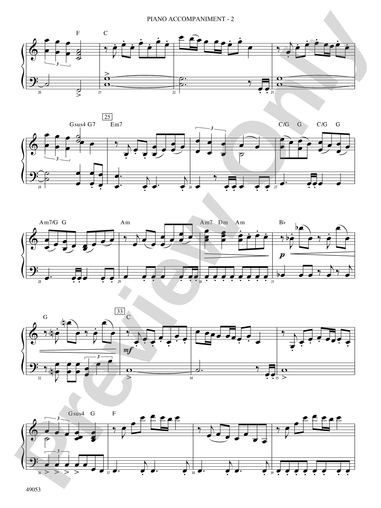 Bach to Rock: Piano Accompaniment