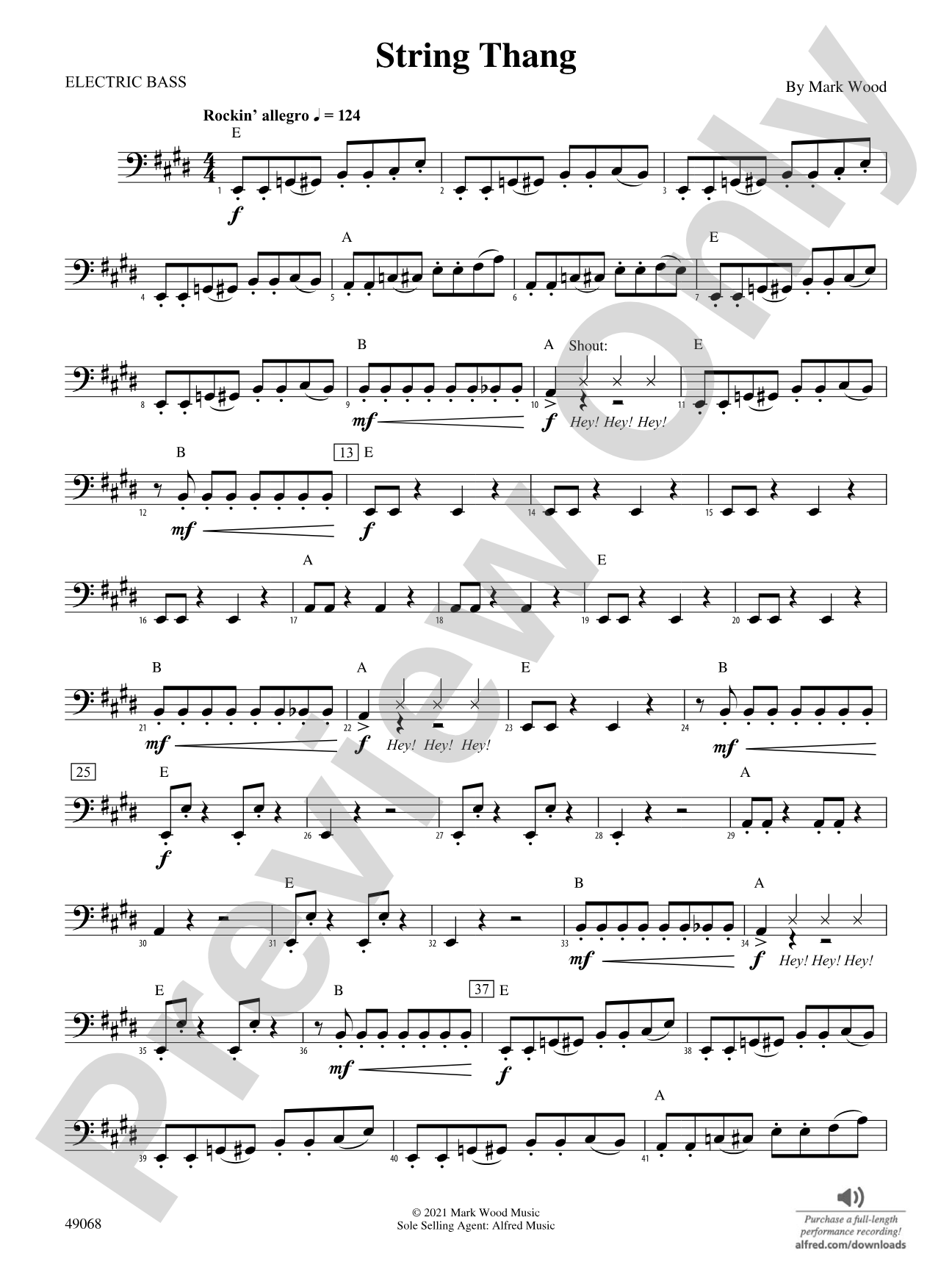 String Thang: Electric Bass