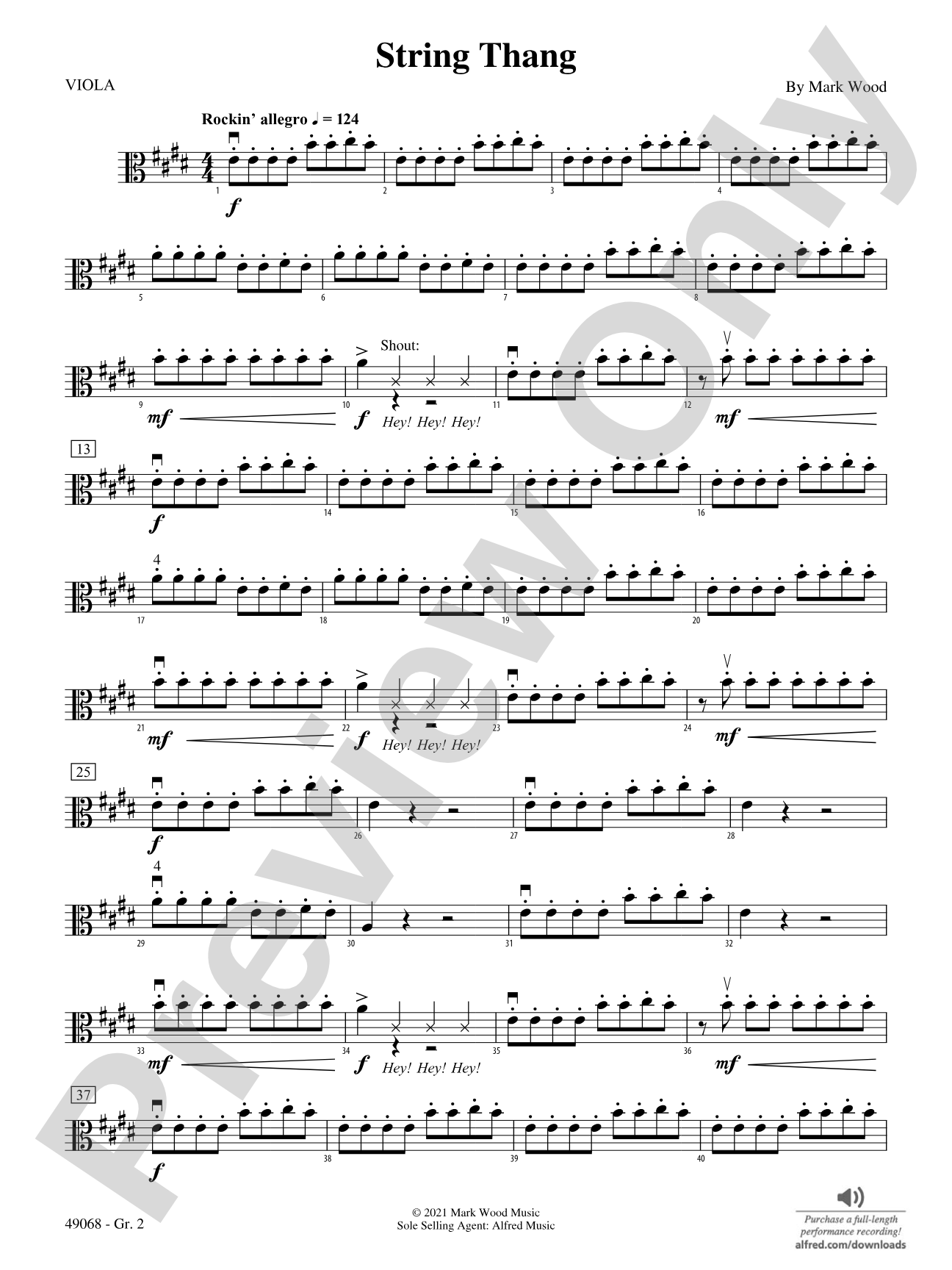 String Thang: Viola - Grade 2