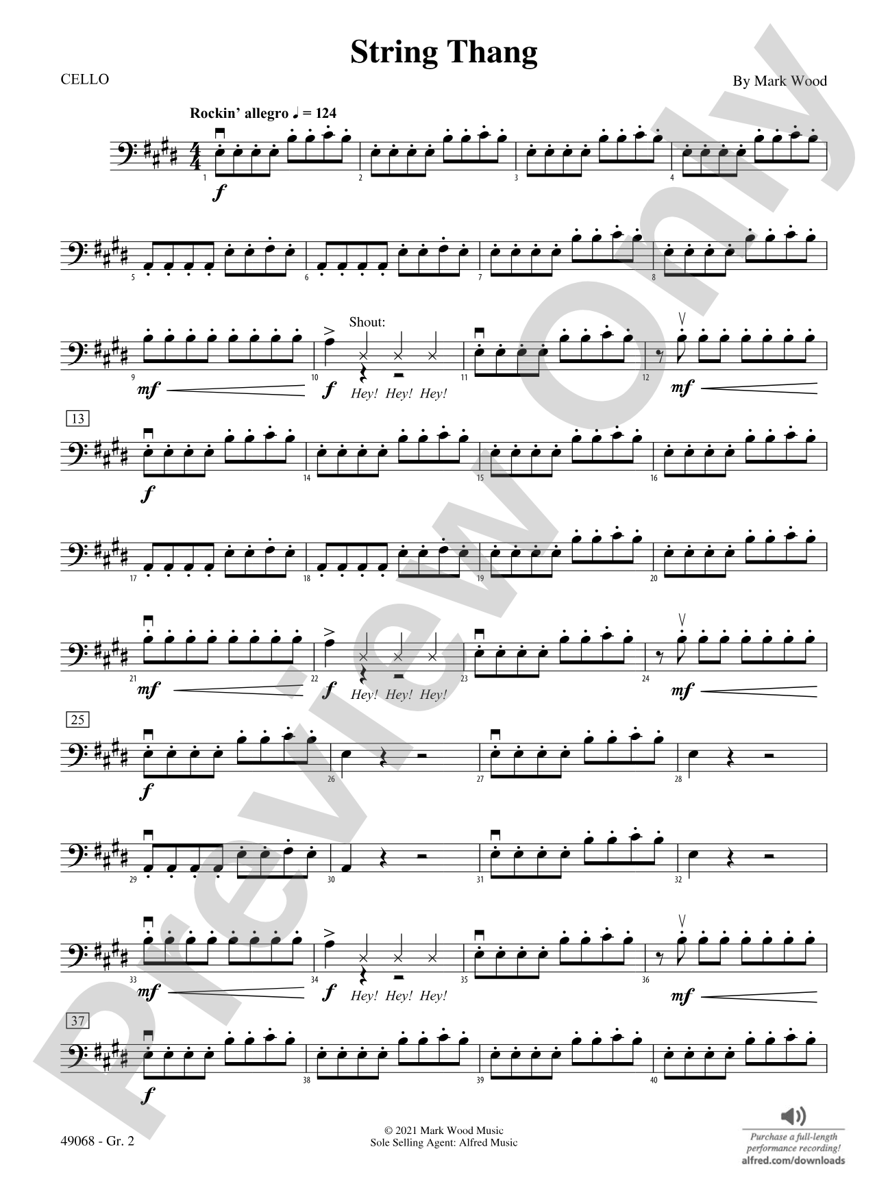 String Thang: Cello - Grade 2