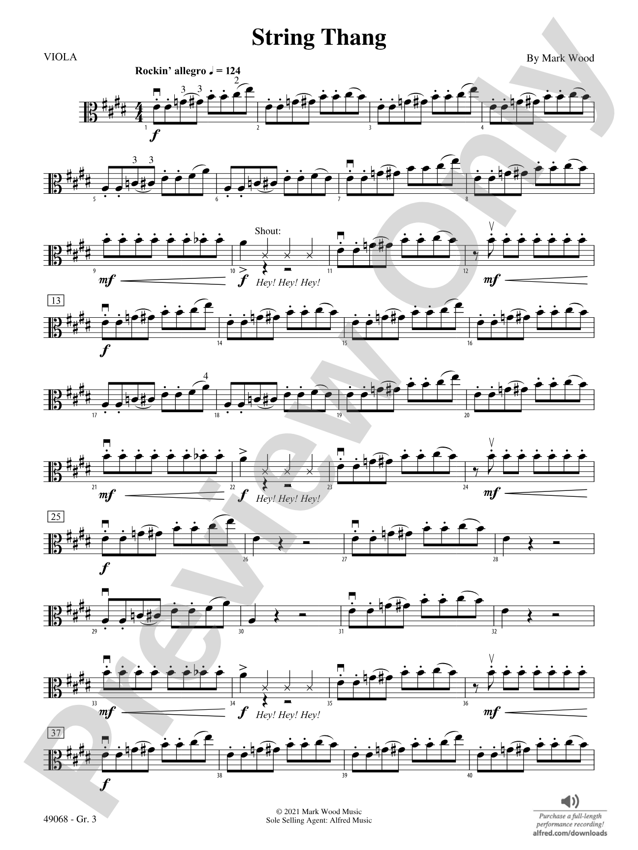 String Thang: Viola - Grade 3