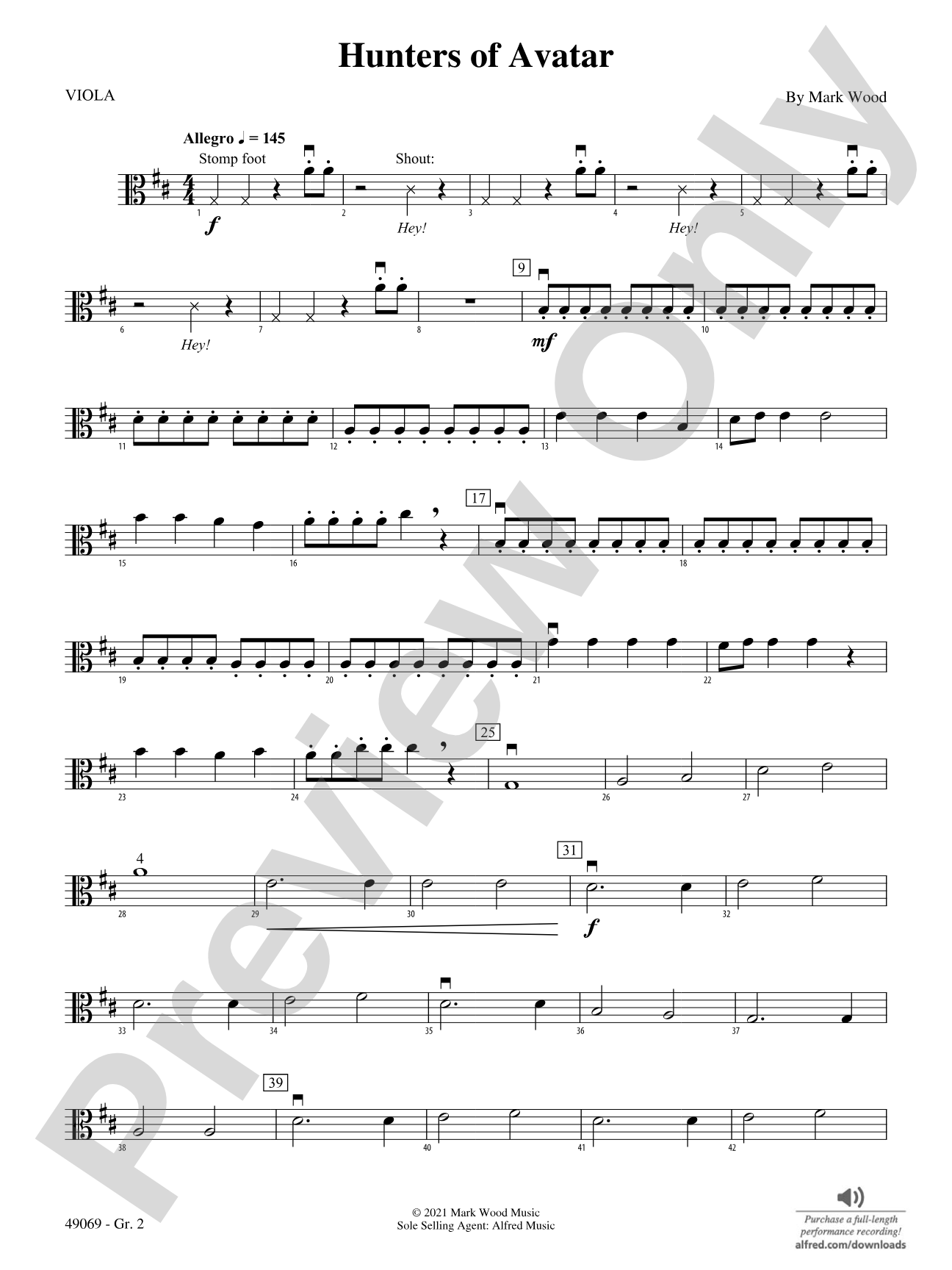 Hunters of Avatar: Viola - Grade 2