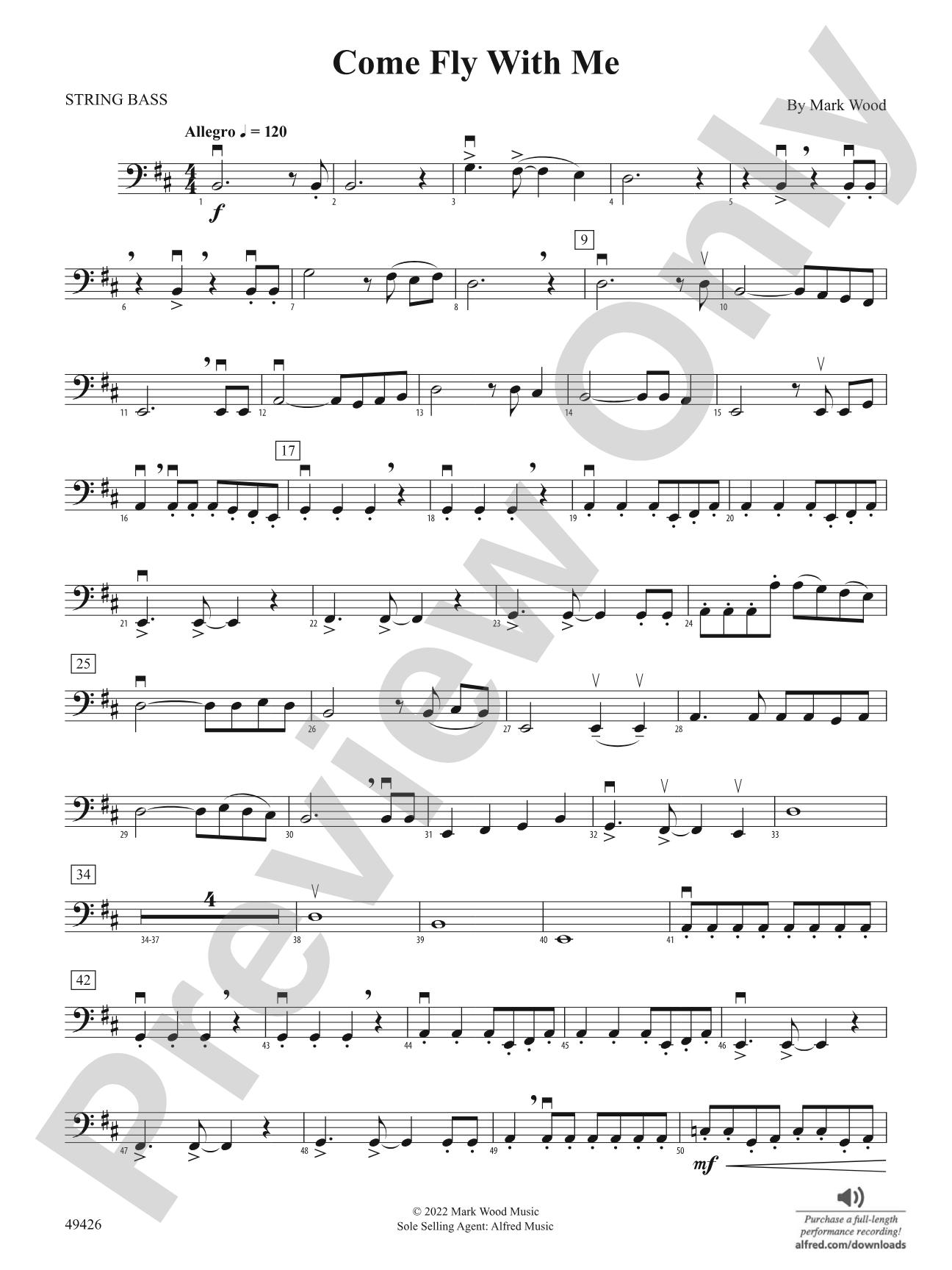 Come Fly with Me: String Bass