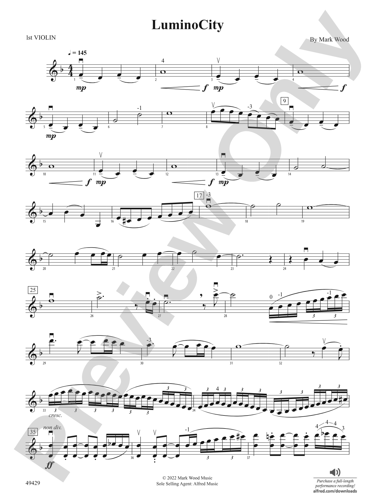 LuminoCity: 1st Violin