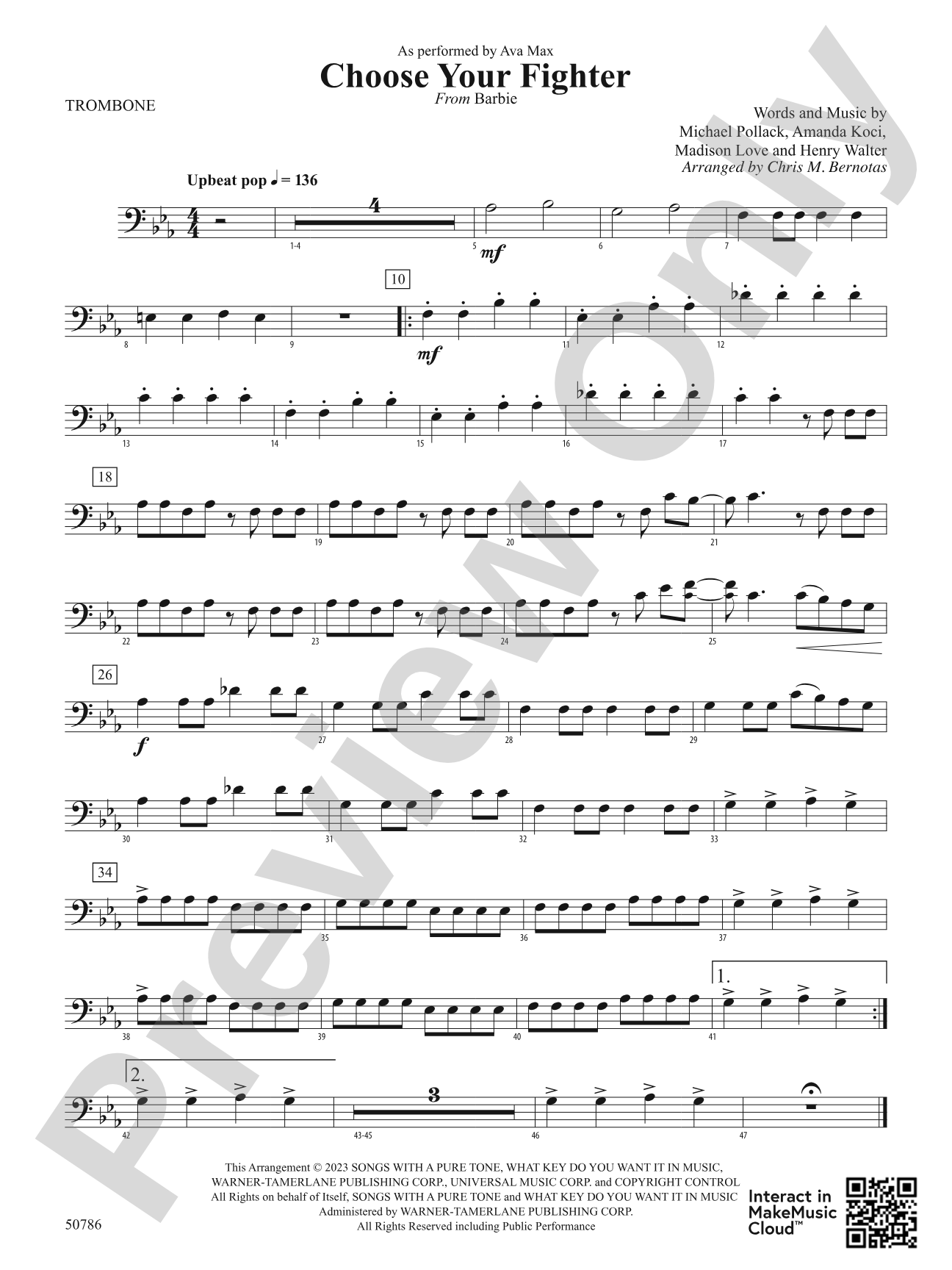 Choose Your Fighter: 1st Trombone