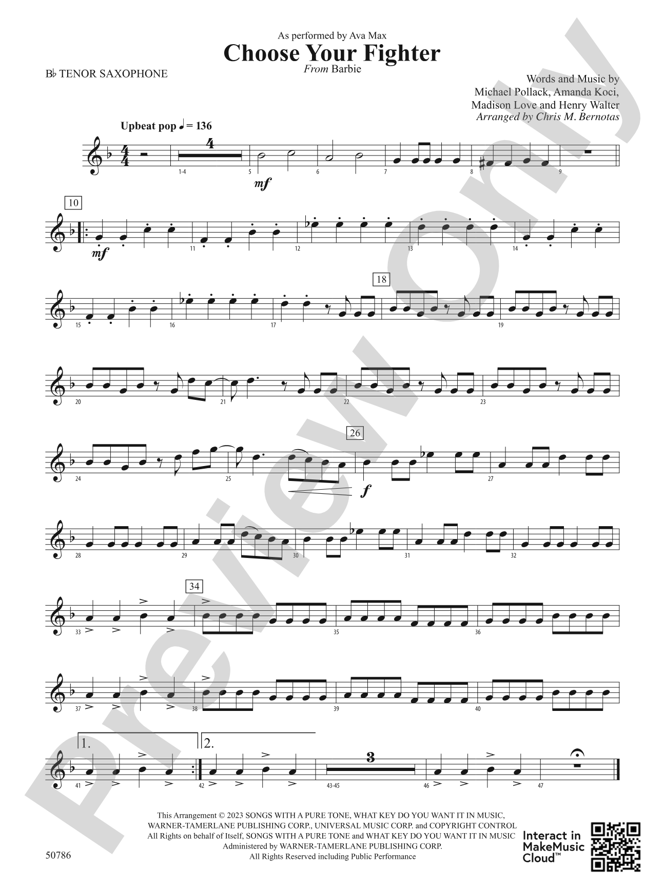 Choose Your Fighter: B-flat Tenor Saxophone