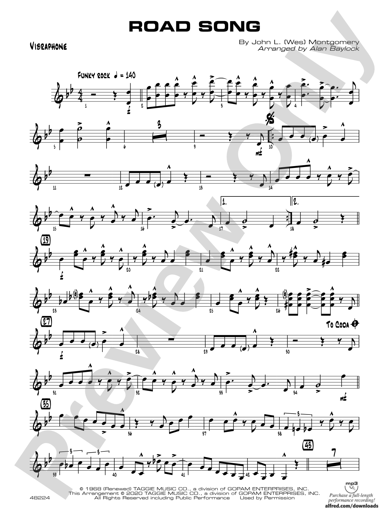Road Song: Vibraphone