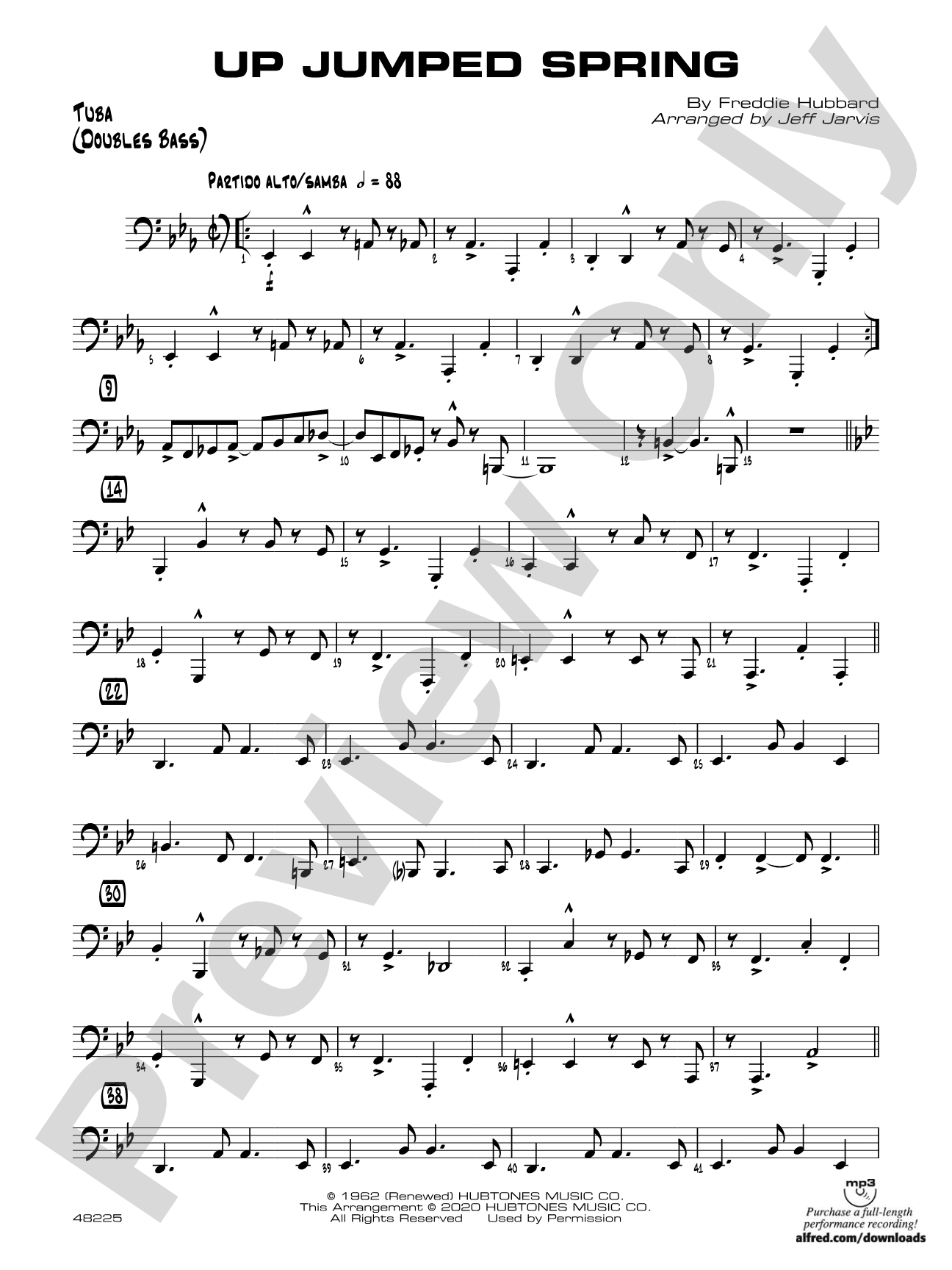 Up Jumped Spring: Tuba