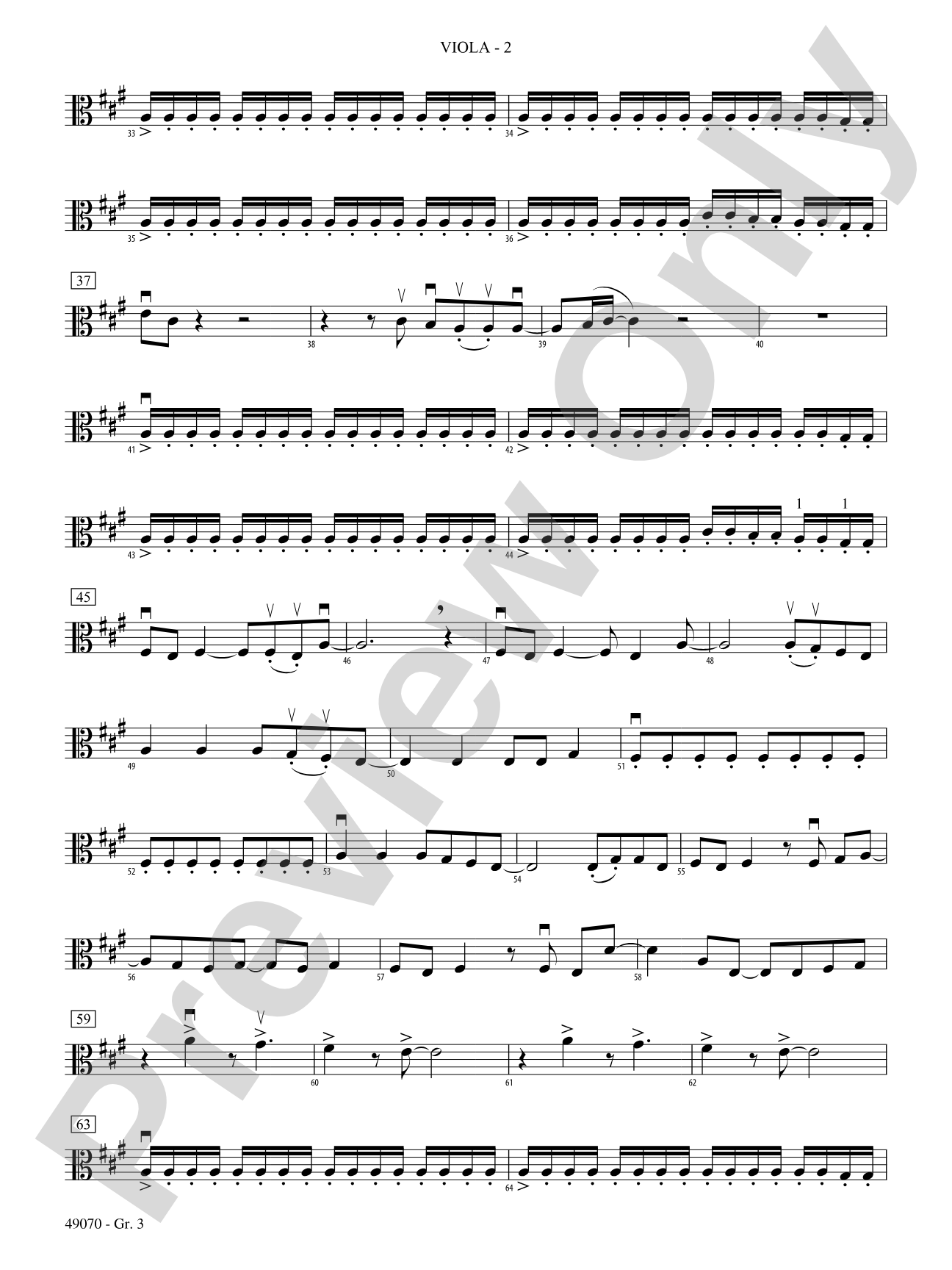 Crazy Train: Viola - Grade 3
