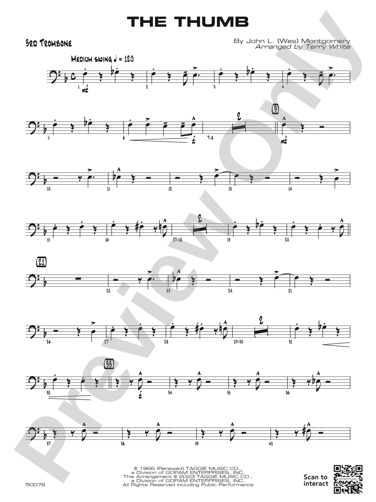 The Thumb: 3rd Trombone
