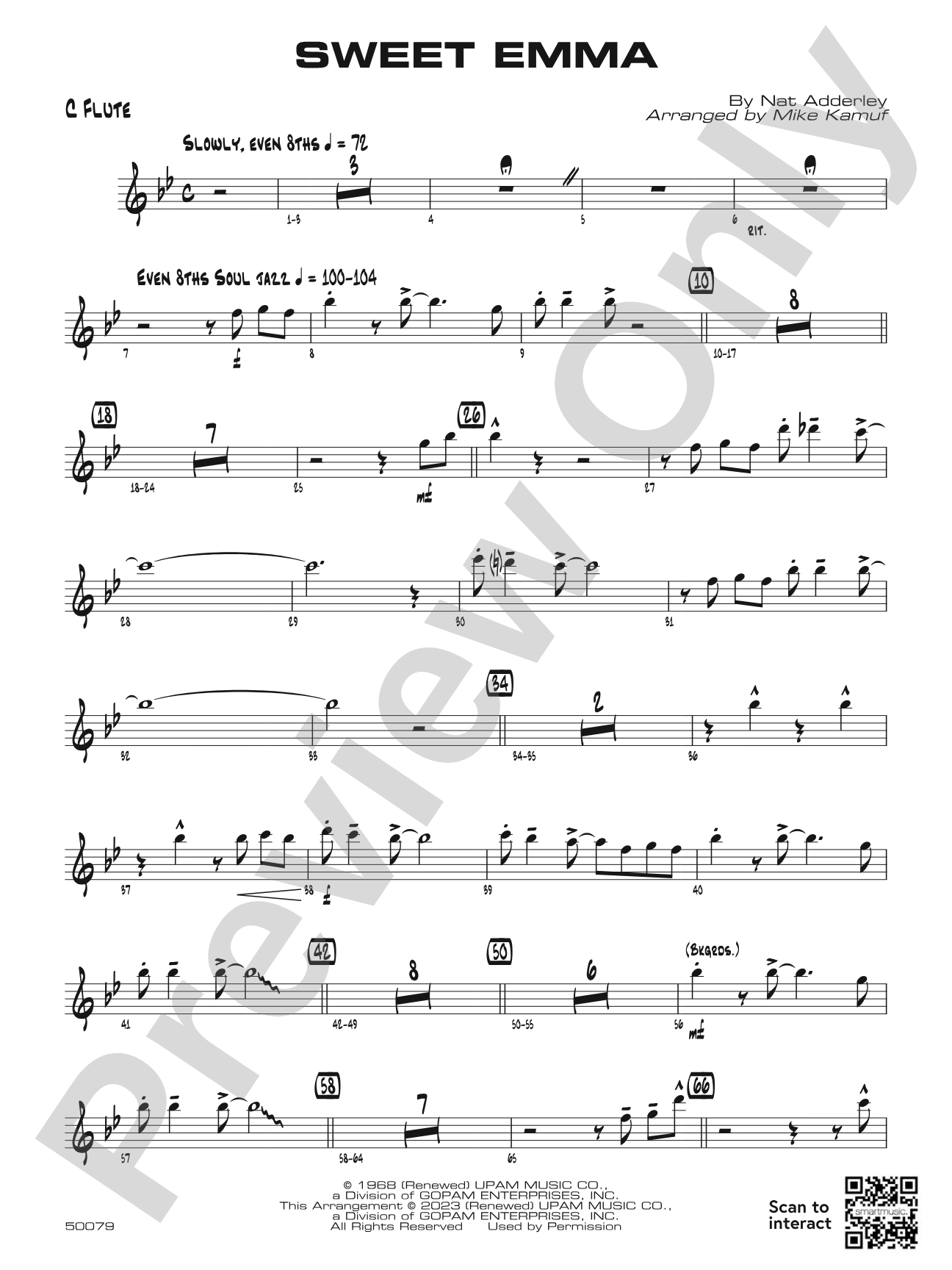 Sweet Emma: Flute