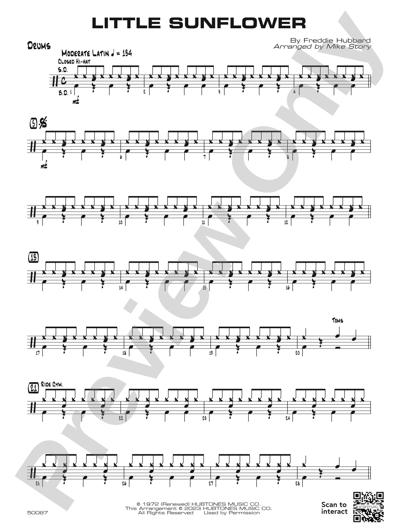 Little Sunflower: Drums