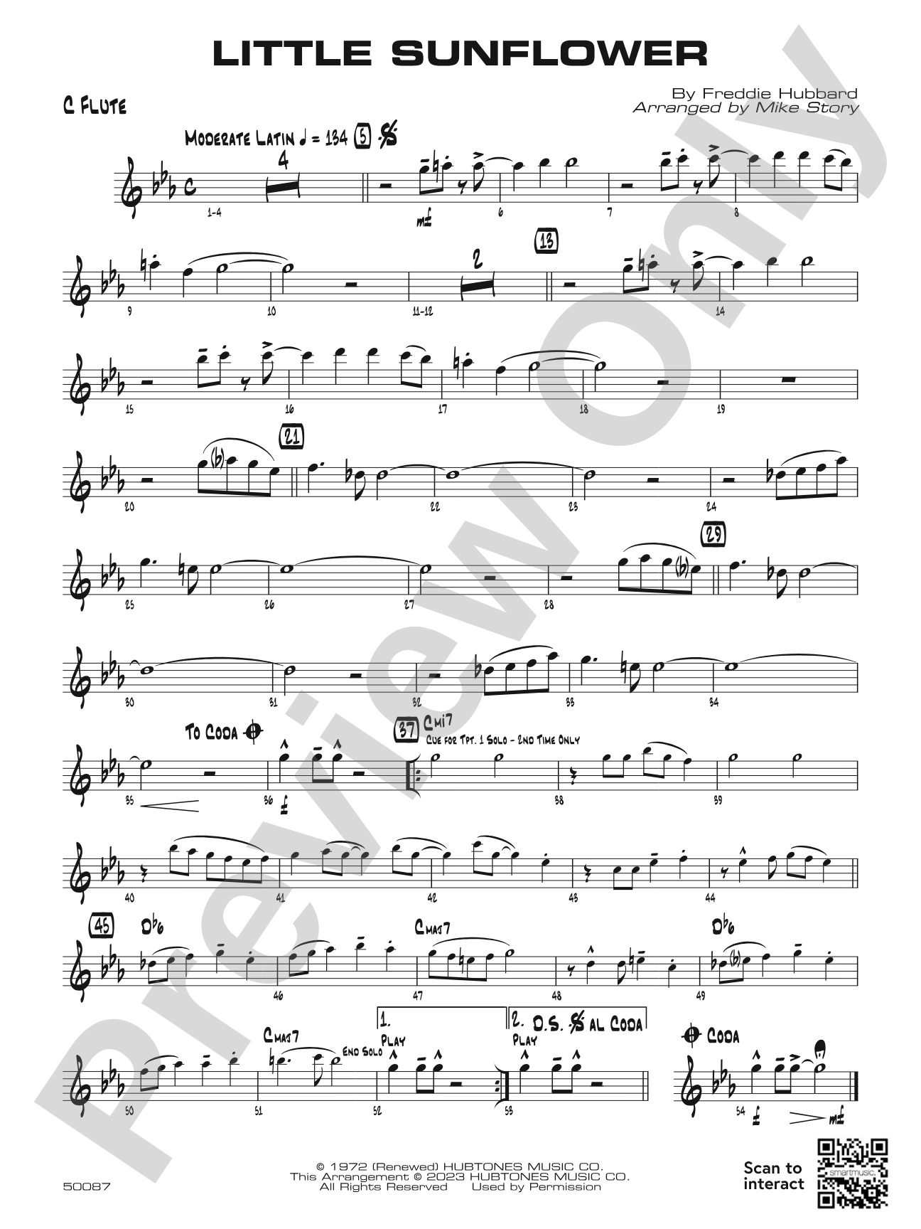 Little Sunflower: Flute