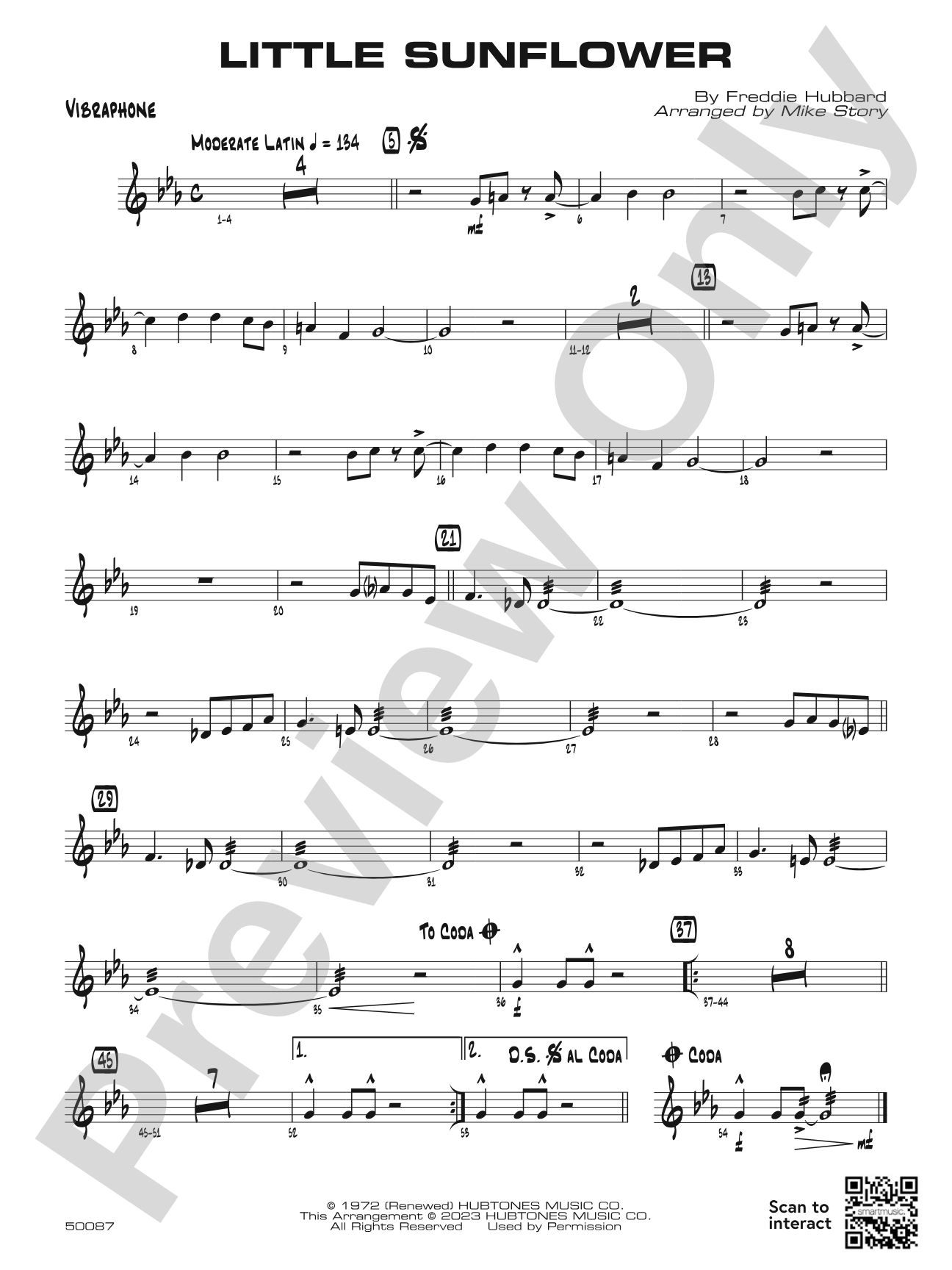 Little Sunflower: Vibraphone