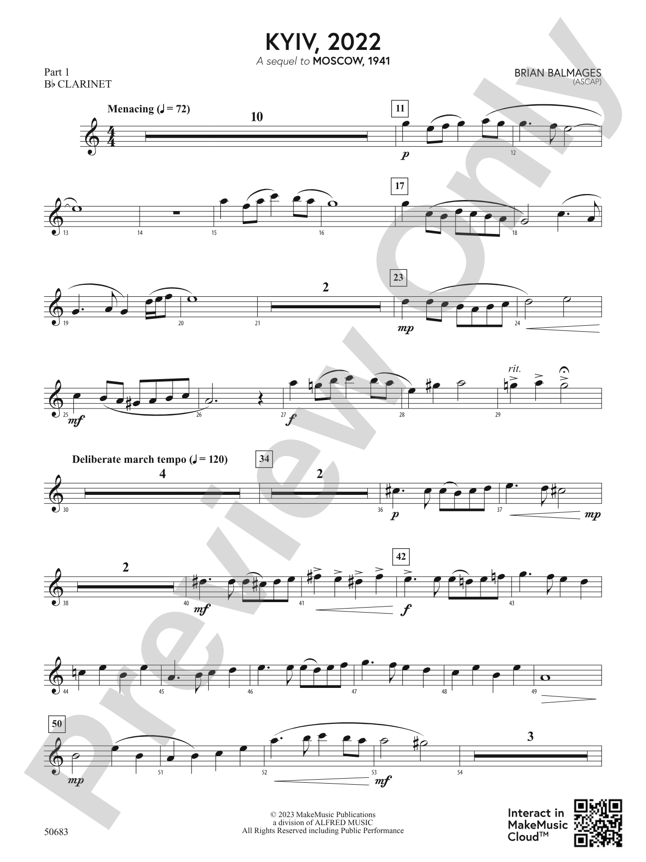 Kyiv, 2022: Part 1 - B-flat Clarinet