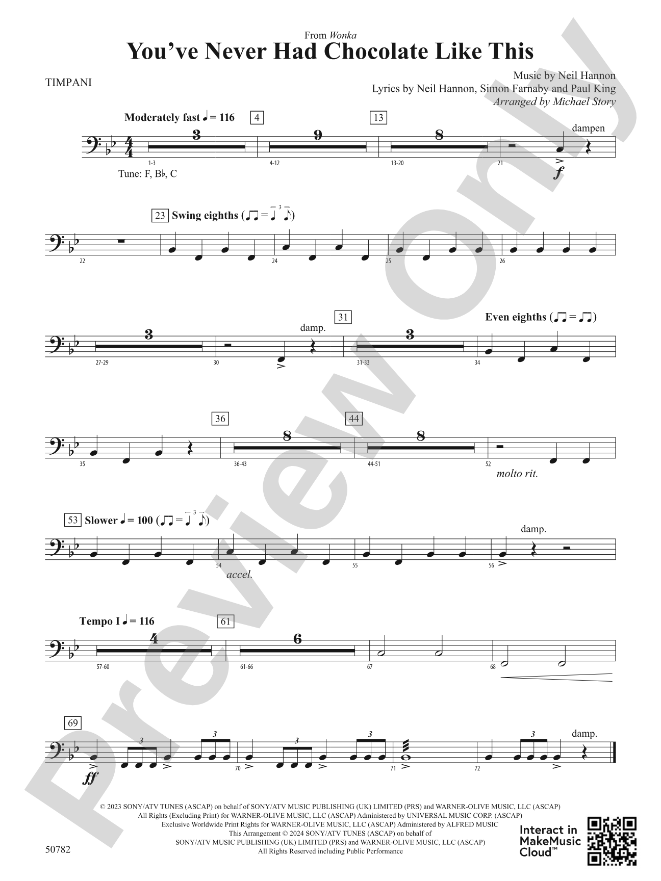 You've Never Had Chocolate Like This: Timpani