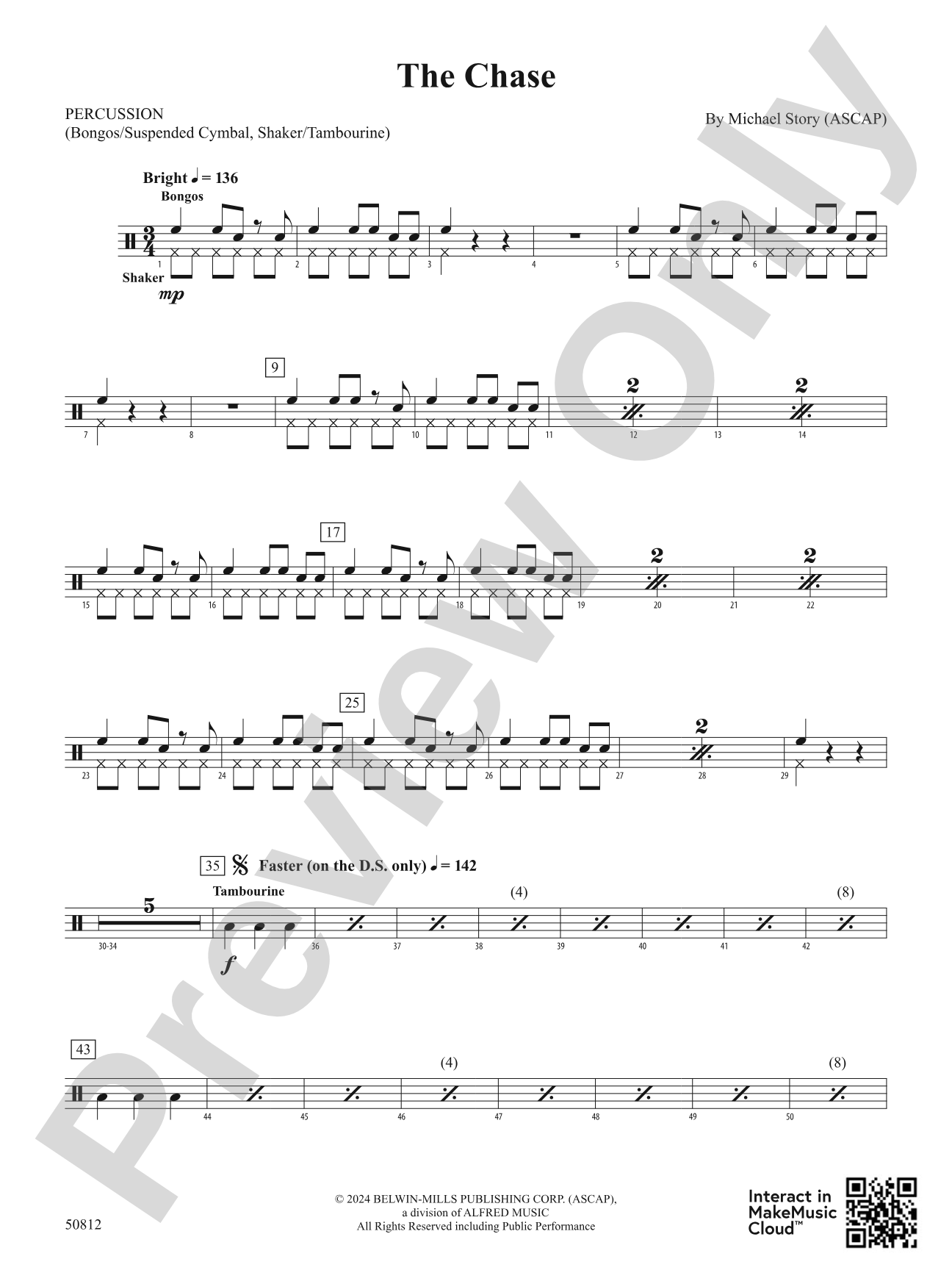 The Chase: 1st Percussion