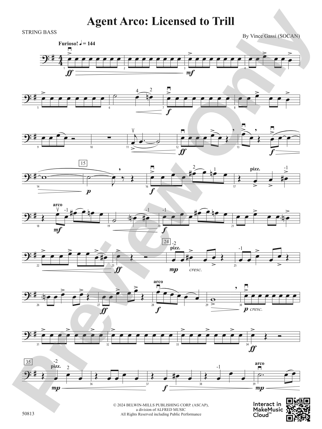 Agent Arco: Licensed to Trill: String Bass