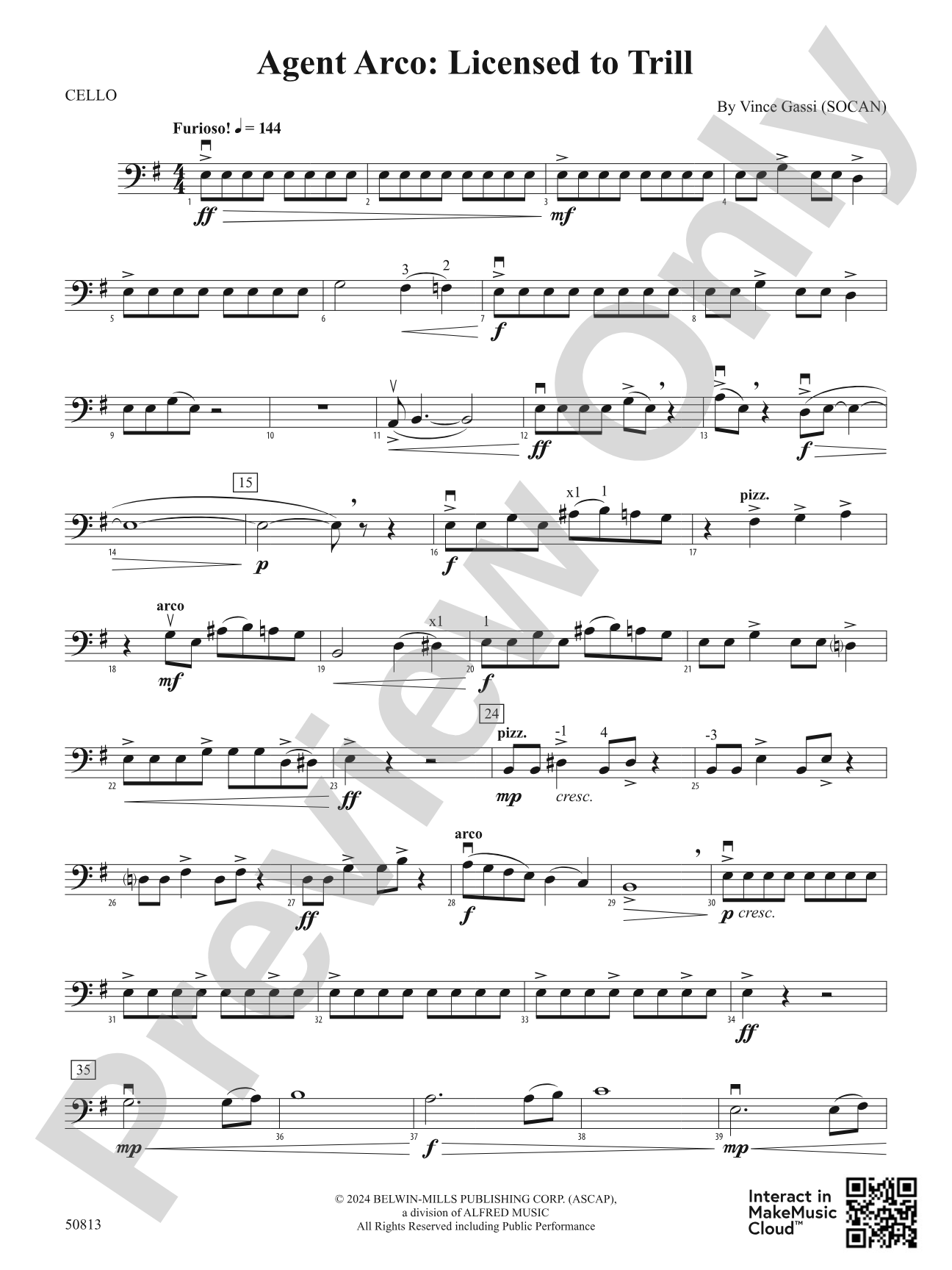 Agent Arco: Licensed to Trill: Cello