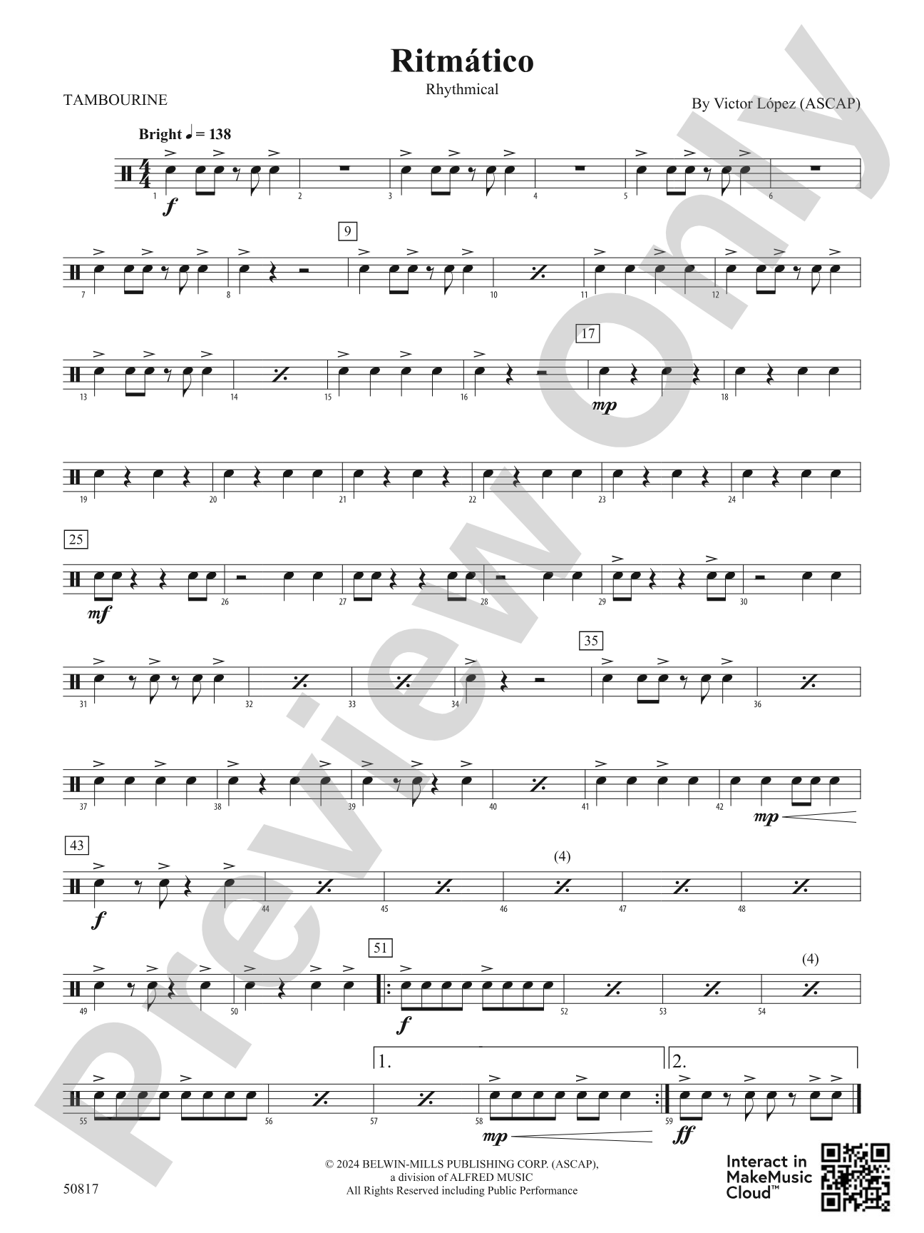 Ritmático: 1st Percussion