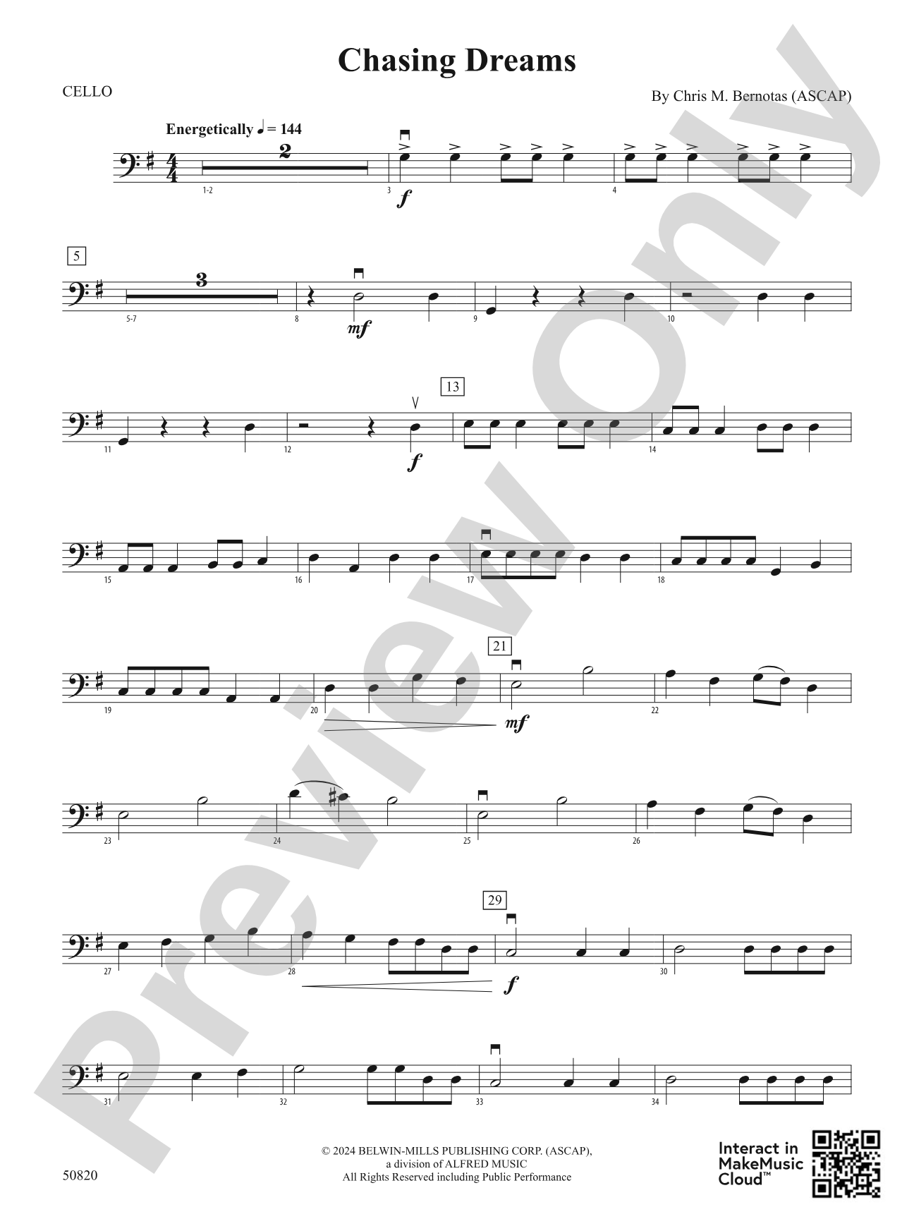 Chasing Dreams: Cello
