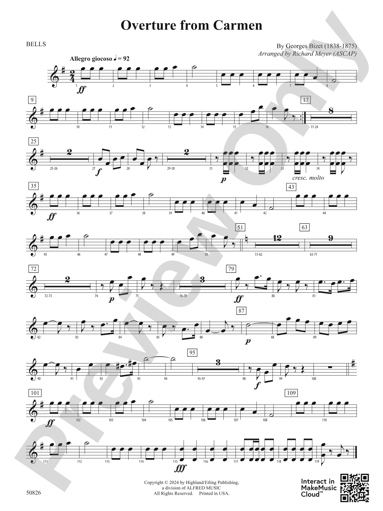 Overture from Carmen: Mallets